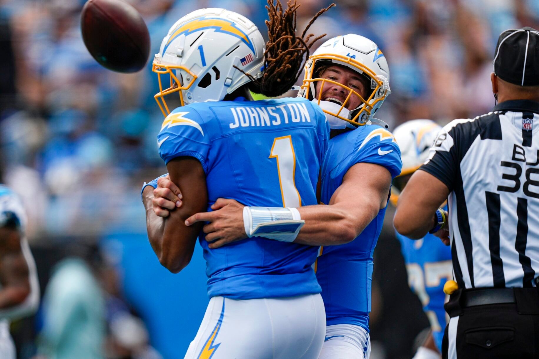 Chargers Draft Disappointment Has Massive Breakout Game Against Carolina 2 NFL: Los Angeles Chargers at Carolina Panthers