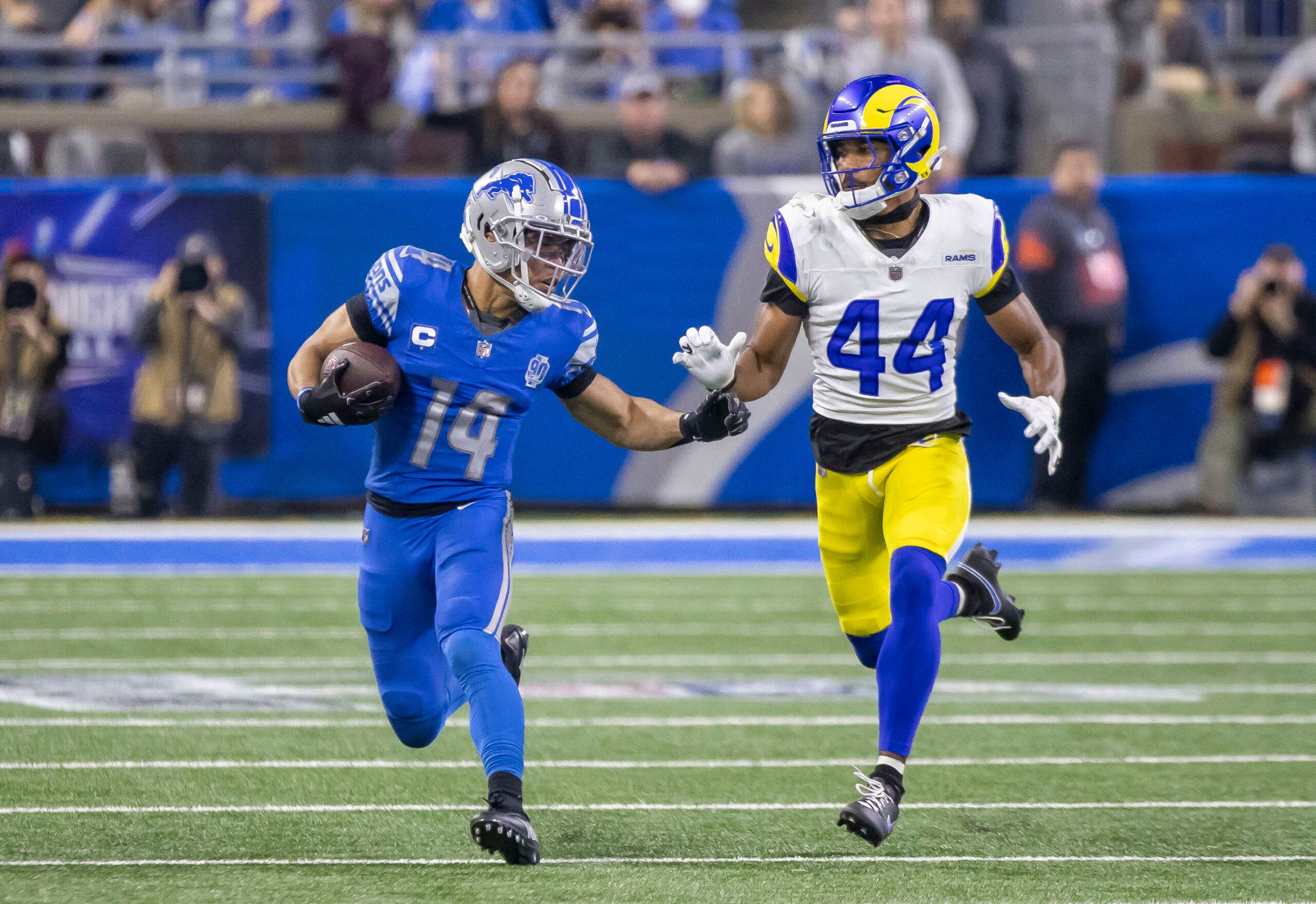 Rams Address Injuries with 2 Roster Additions 4 NFL: NFC Wild Card Round-Los Angeles Rams at Detroit Lions