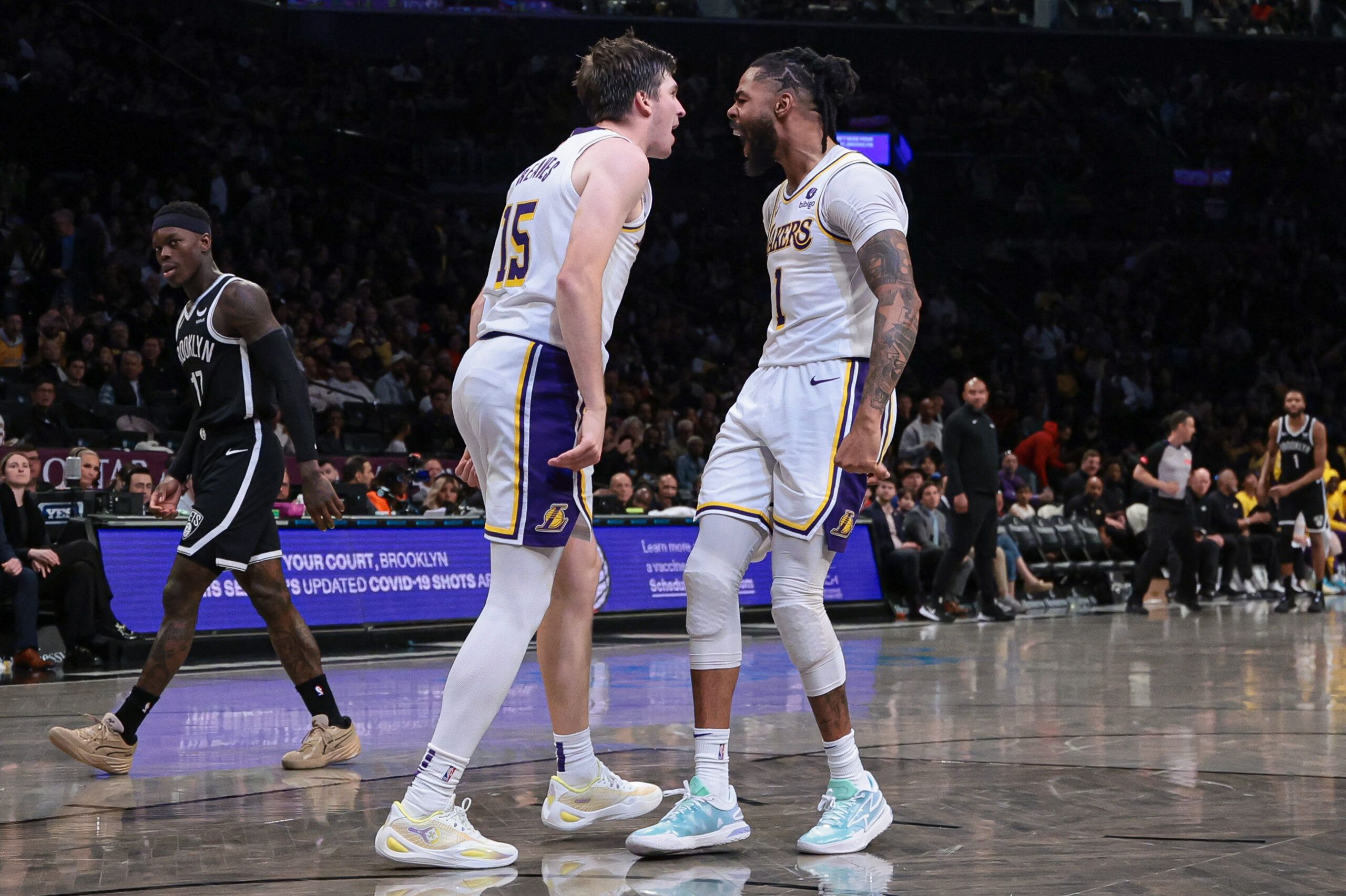 NBA: Los Angeles Lakers at Brooklyn Nets