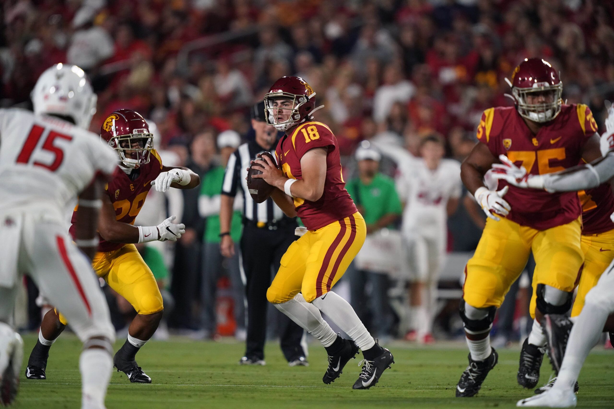 Will Miller Moss Follow The Fate Of These USC Trojans' Quarterbacks? 3 NCAA Football: Fresno State at USC Trojans
