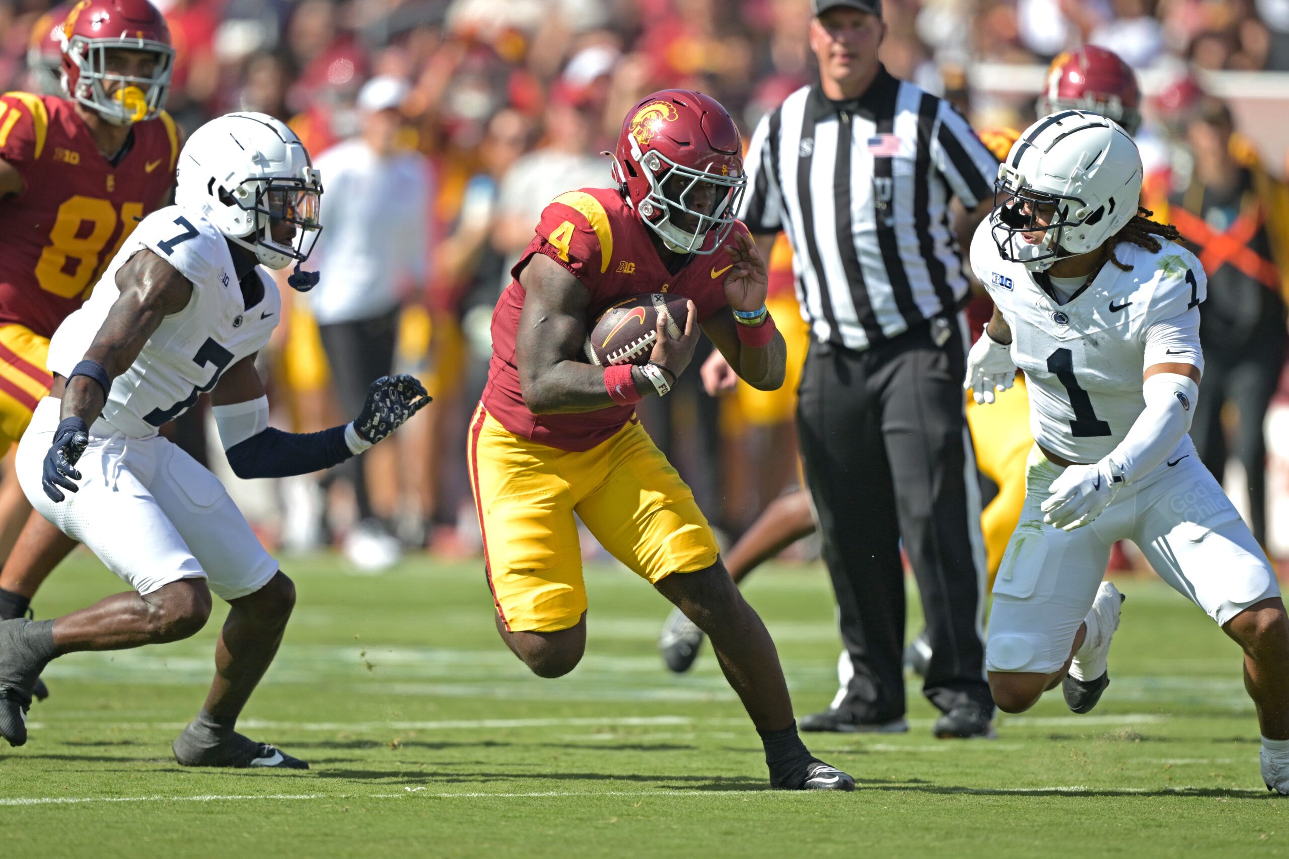 NCAA Football: Penn State at Southern California