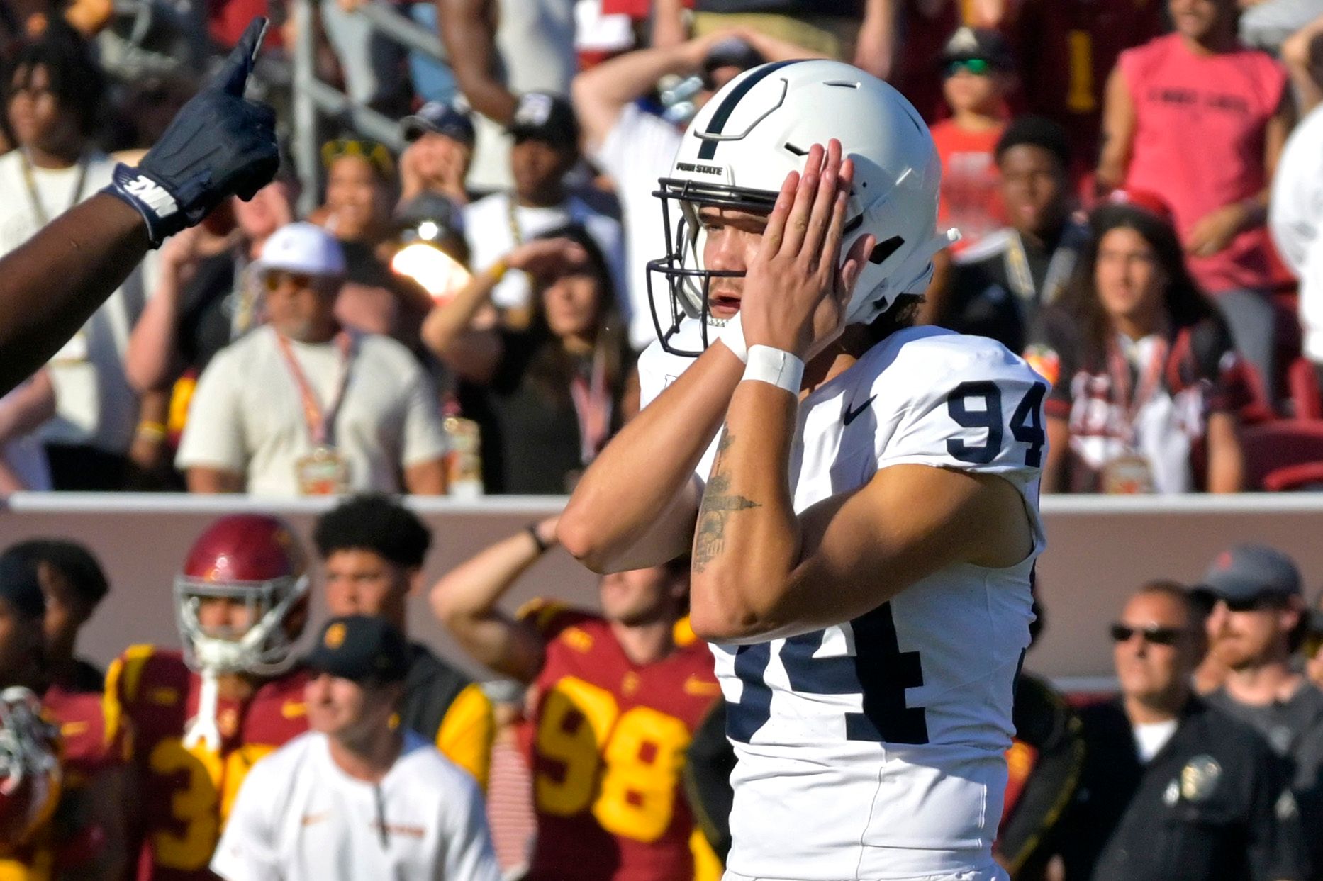 NCAA Football: Penn State at Southern California Lincoln Riley