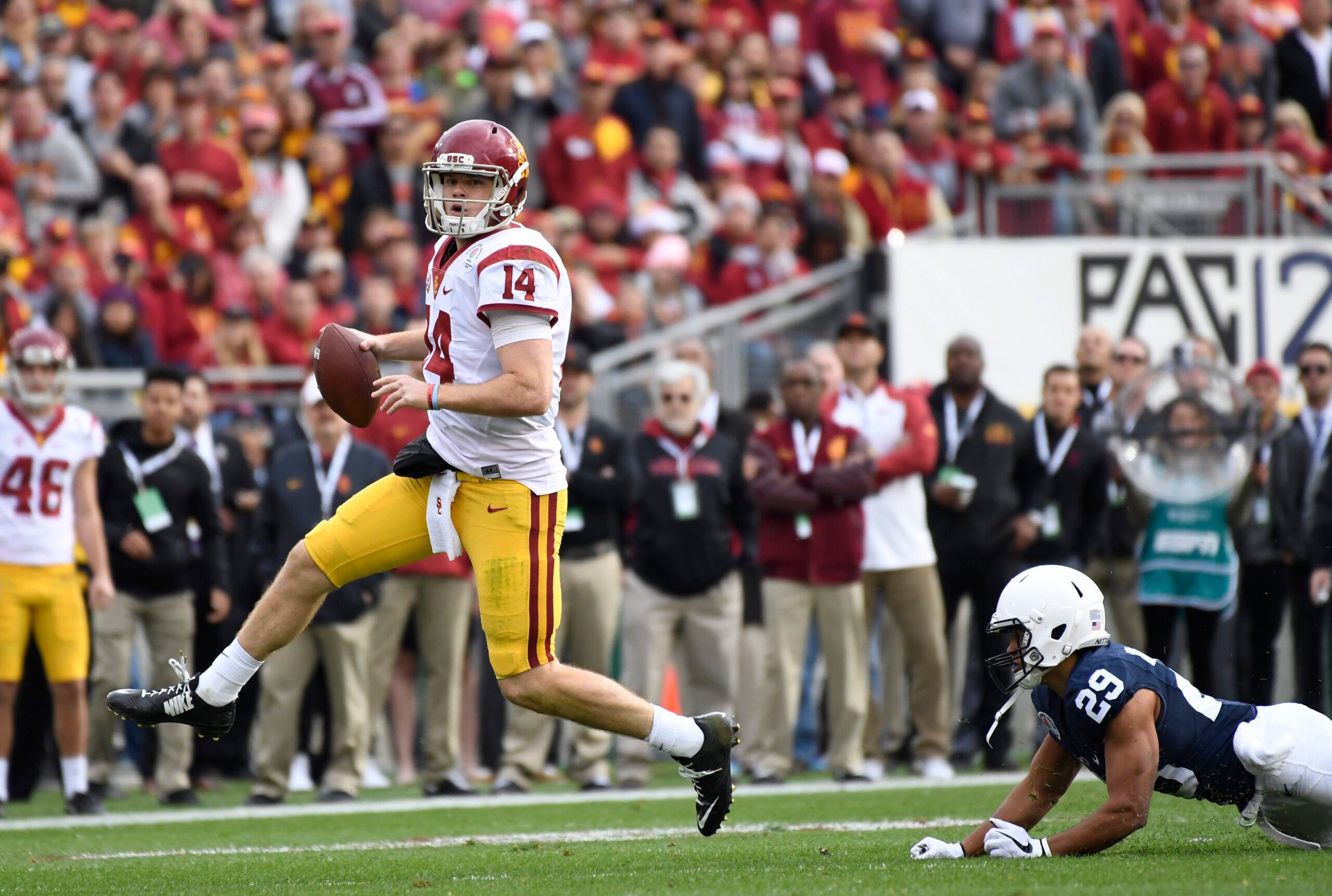 NCAA Football: Rose Bowl Game-Penn State vs Southern California | USC Trojans QB Sam Darnold