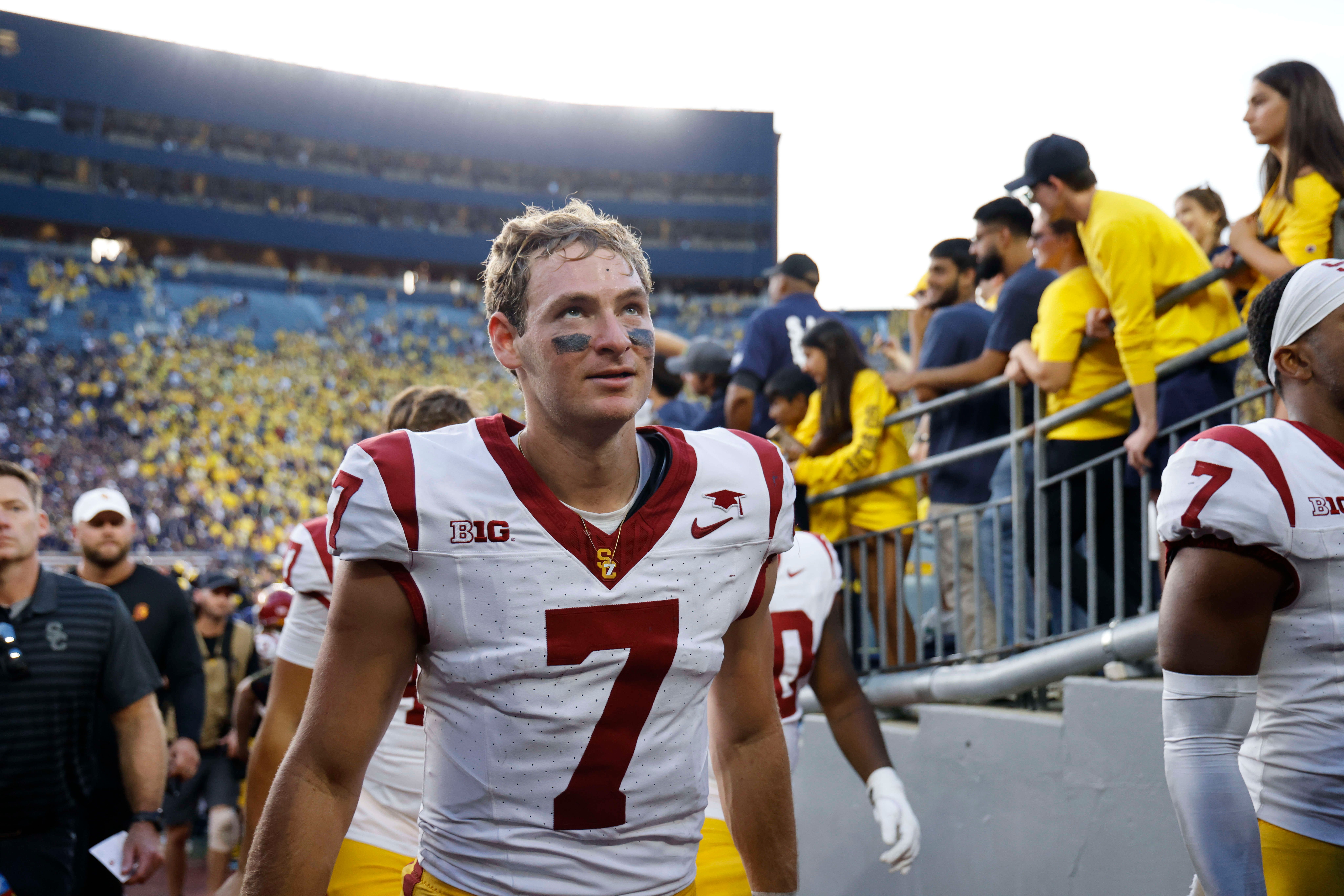 NCAA Football: Southern California at Michigan