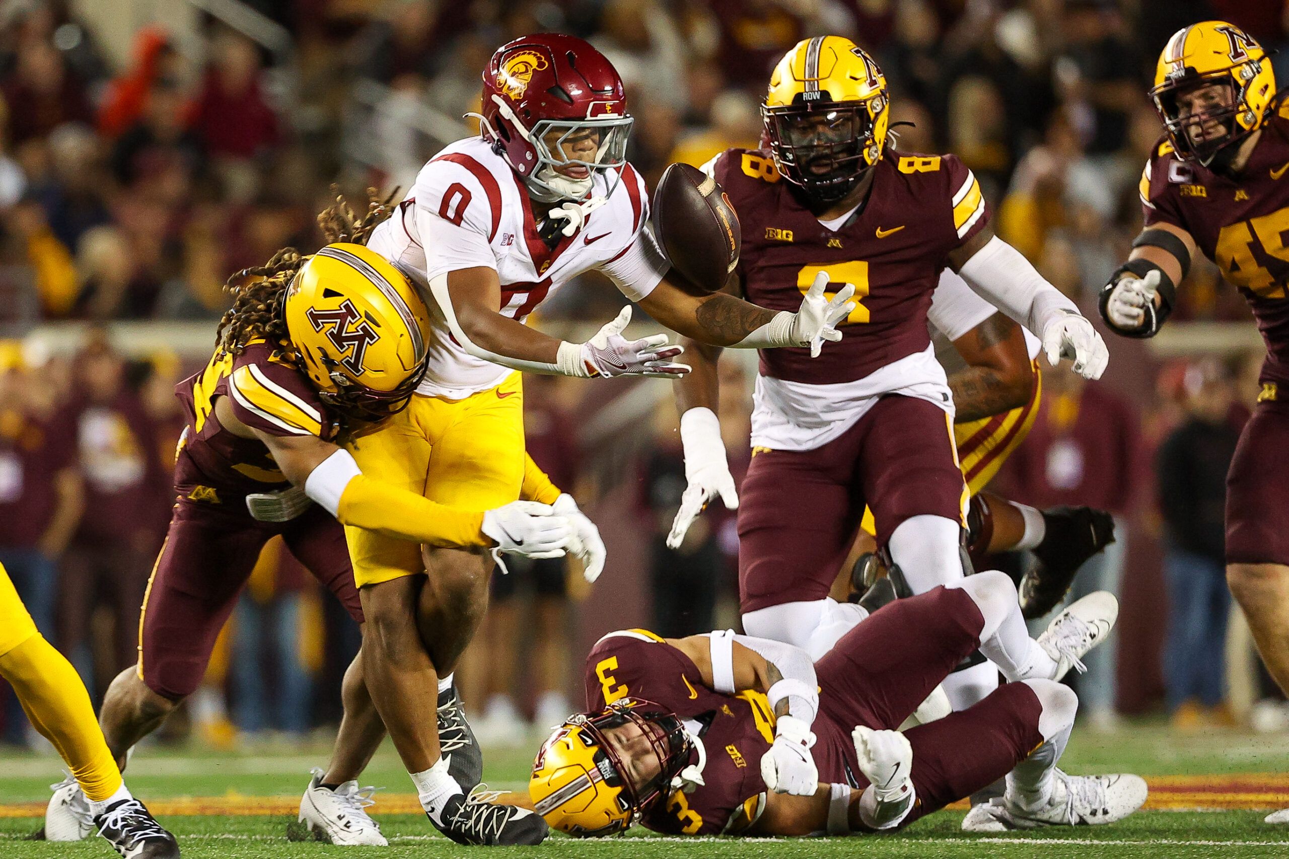 NCAA Football: Southern California at Minnesota | USC Trojans