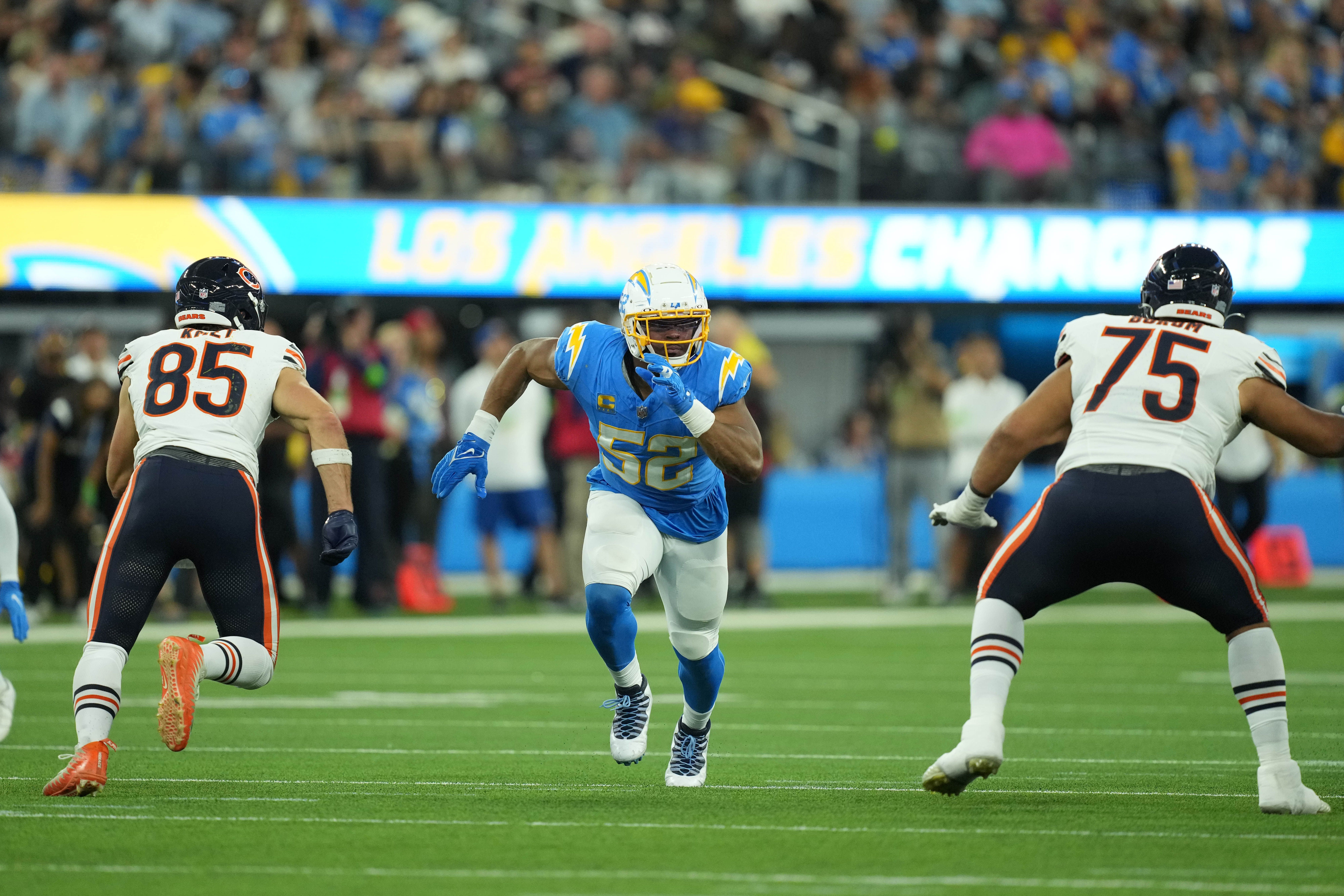 Several Key Broncos Starters Ruled Out Against Chargers 4 NFL: Chicago Bears at Los Angeles Chargers