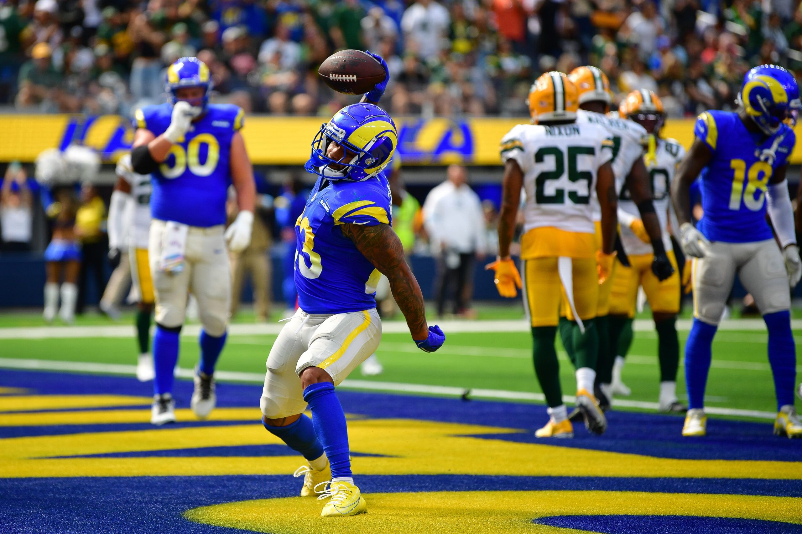 NFL: Green Bay Packers at Los Angeles Rams