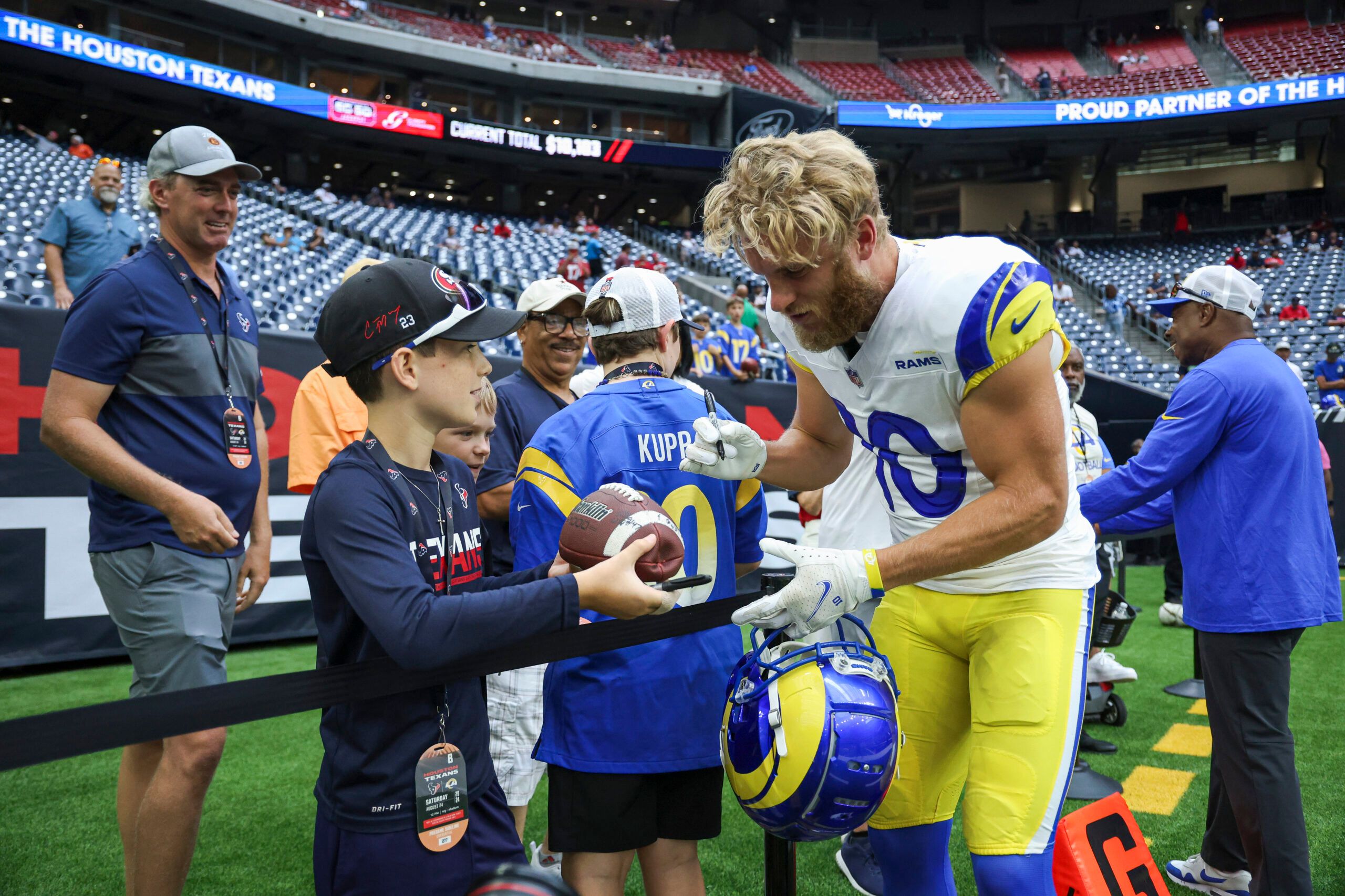 NFL: Los Angeles Rams at Houston Texans Cooper Kupp
