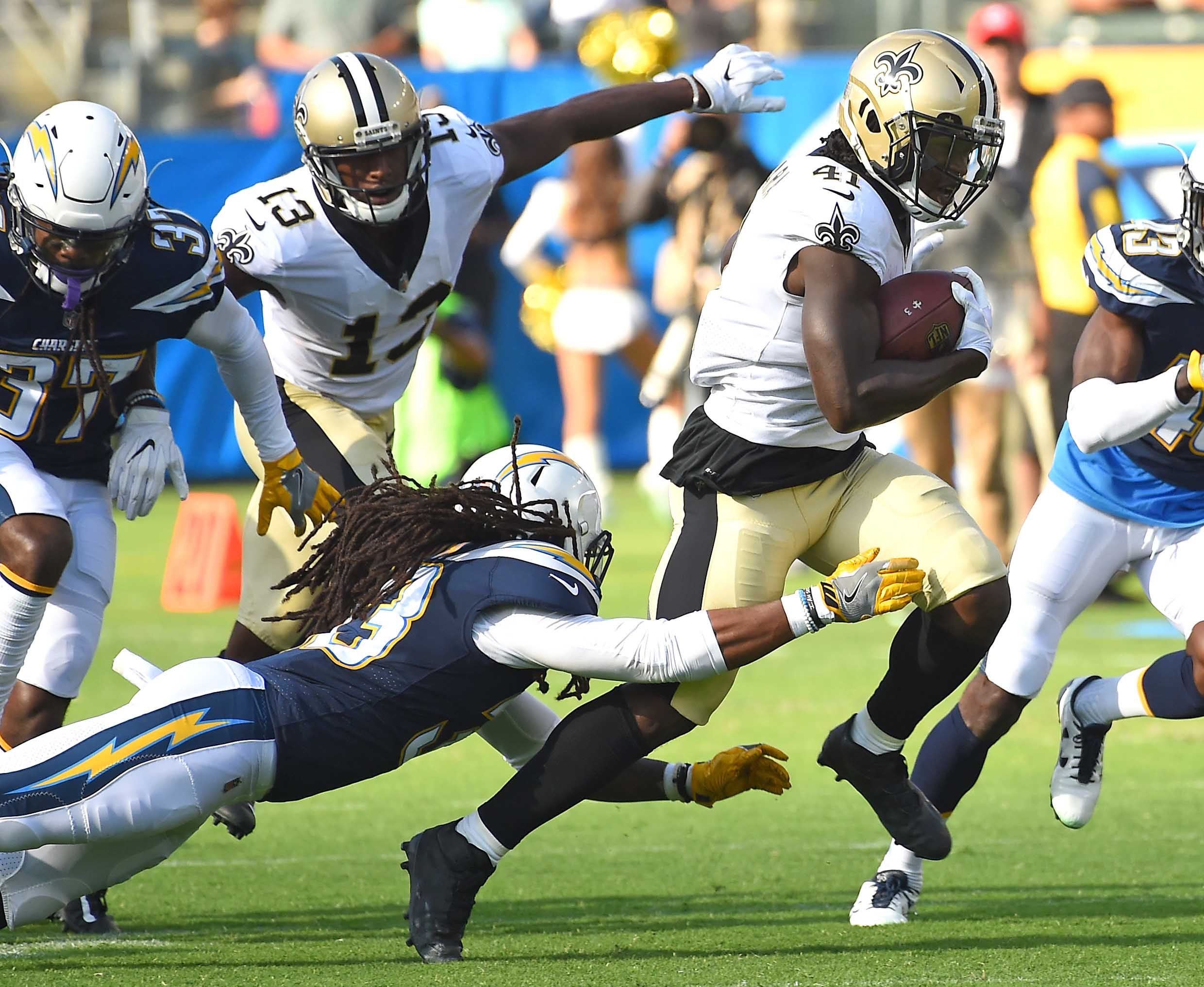 NFL: New Orleans Saints at Los Angeles Chargers