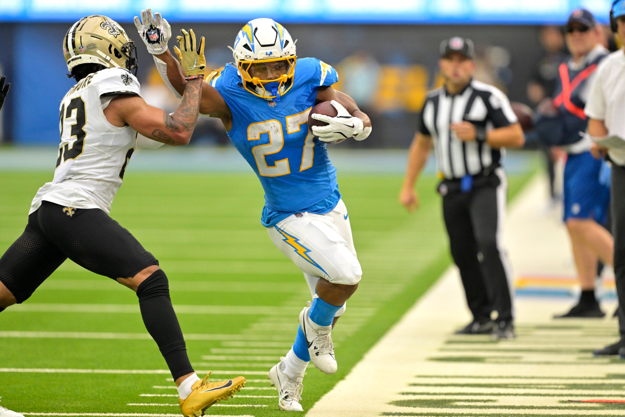 NFL: New Orleans Saints at Los Angeles Chargers