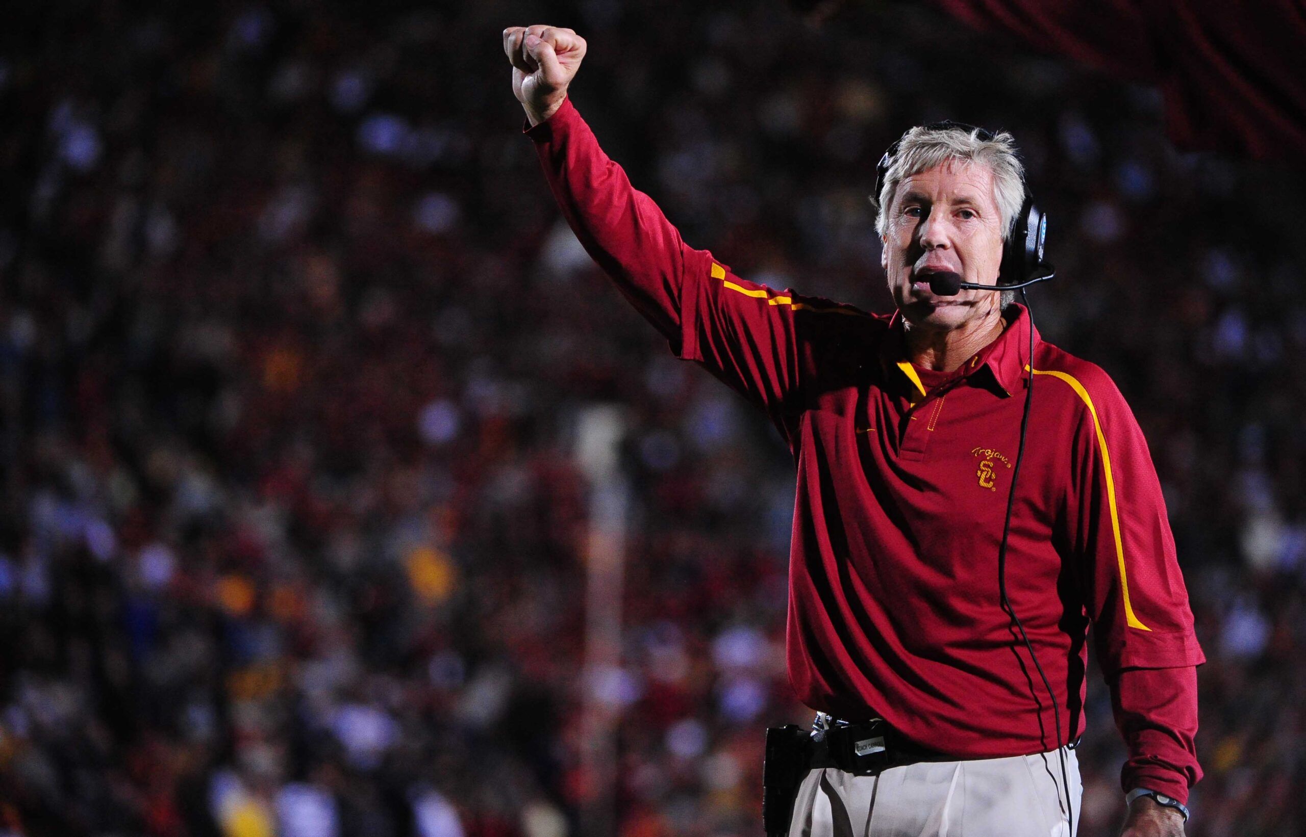 USC Trojans Head Coach Pete Carroll