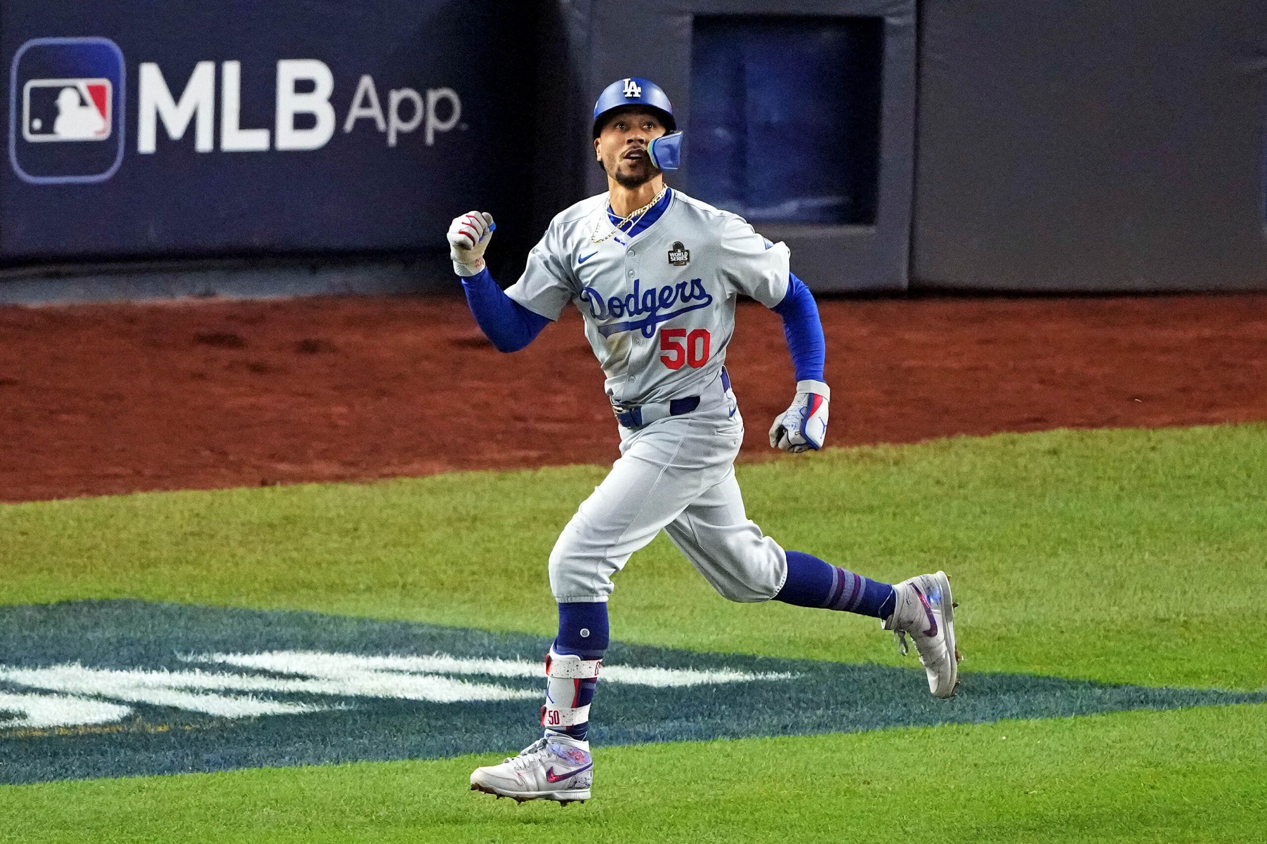 MLB: World Series-Los Angeles Dodgers at New York Yankees | Mookie Betts