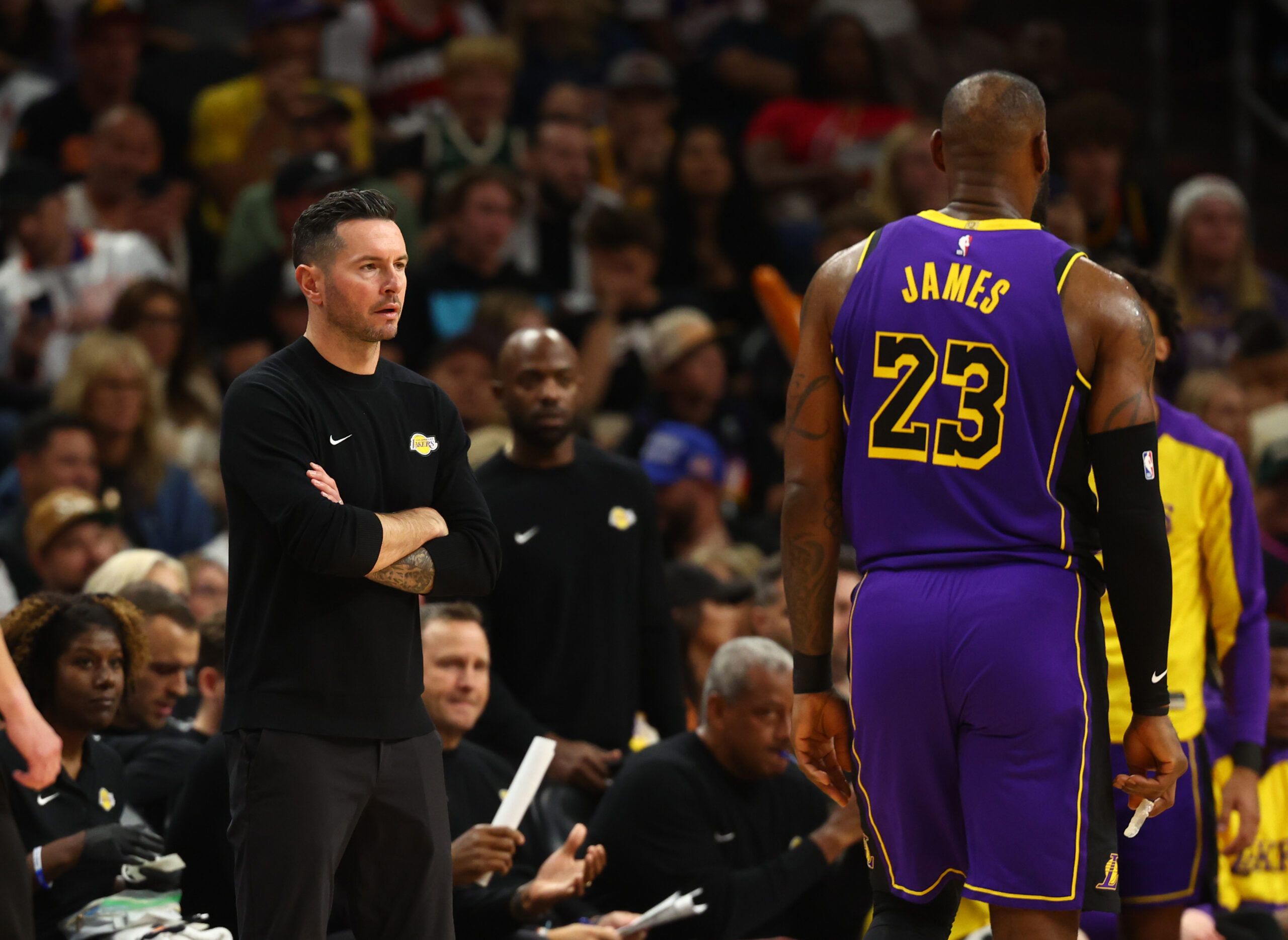 NBA: Los Angeles Lakers at Phoenix Suns | Head Coach JJ Redick