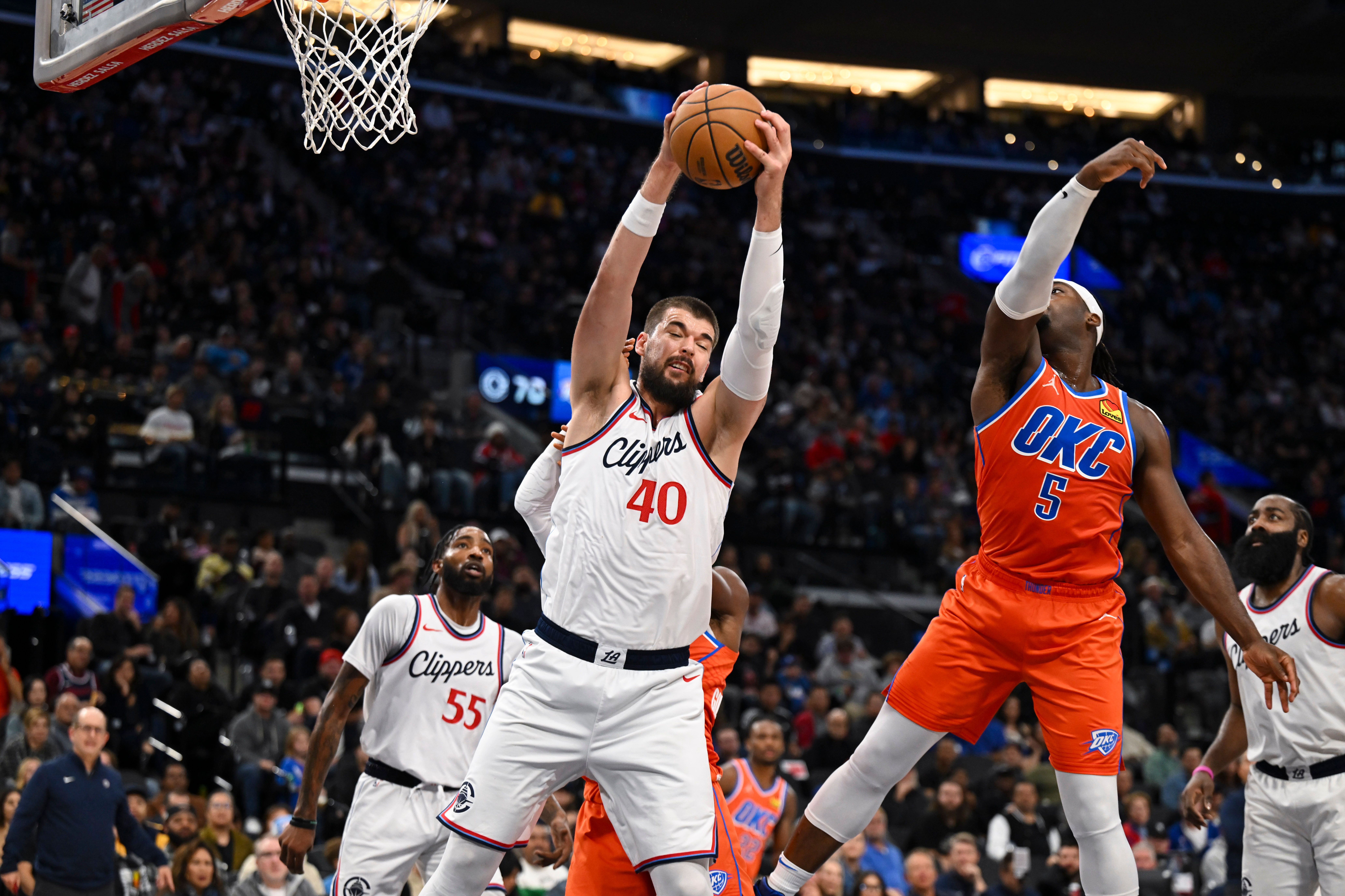 NBA: Oklahoma City Thunder at Los Angeles Clippers