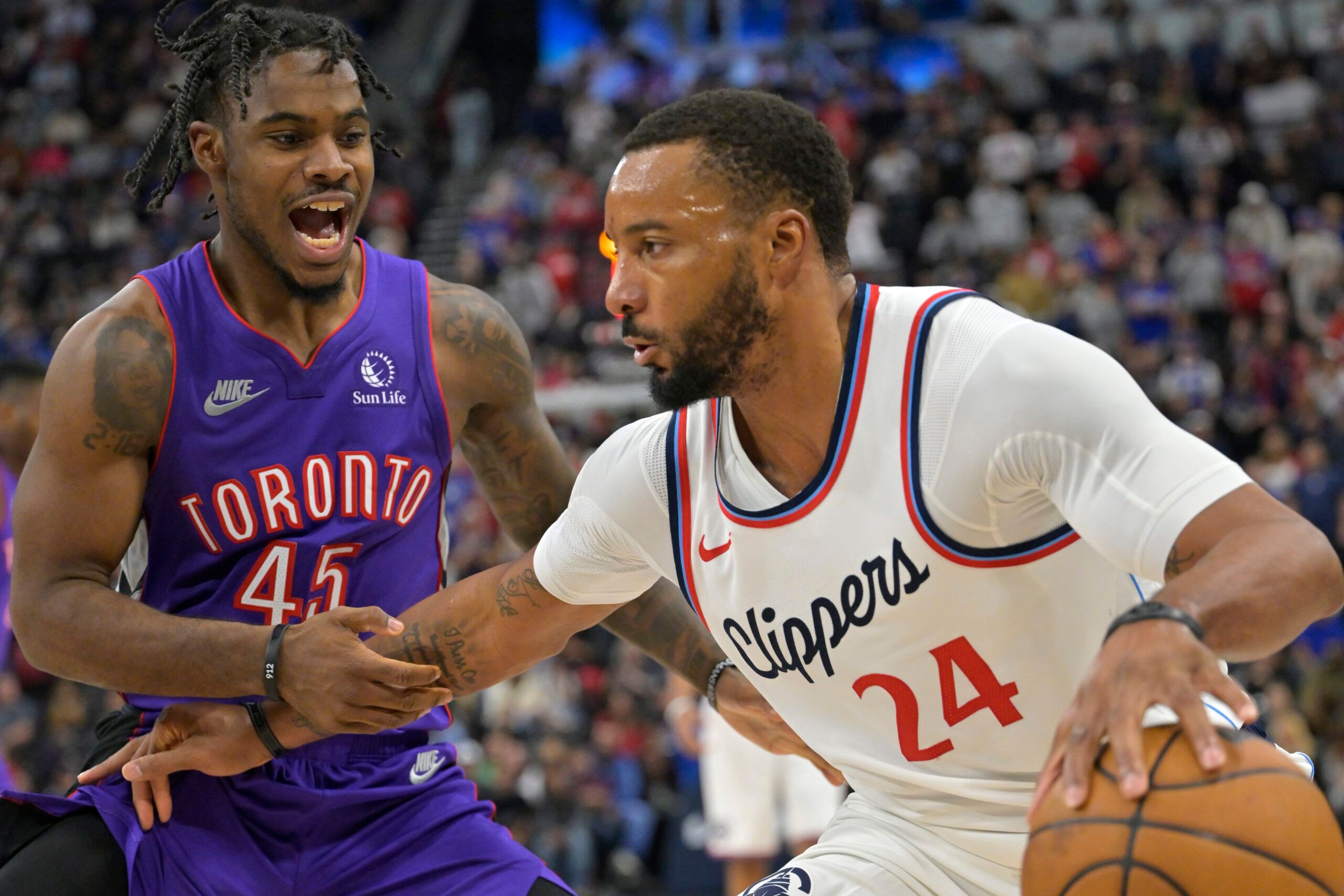 NBA: Toronto Raptors at Los Angeles Clippers