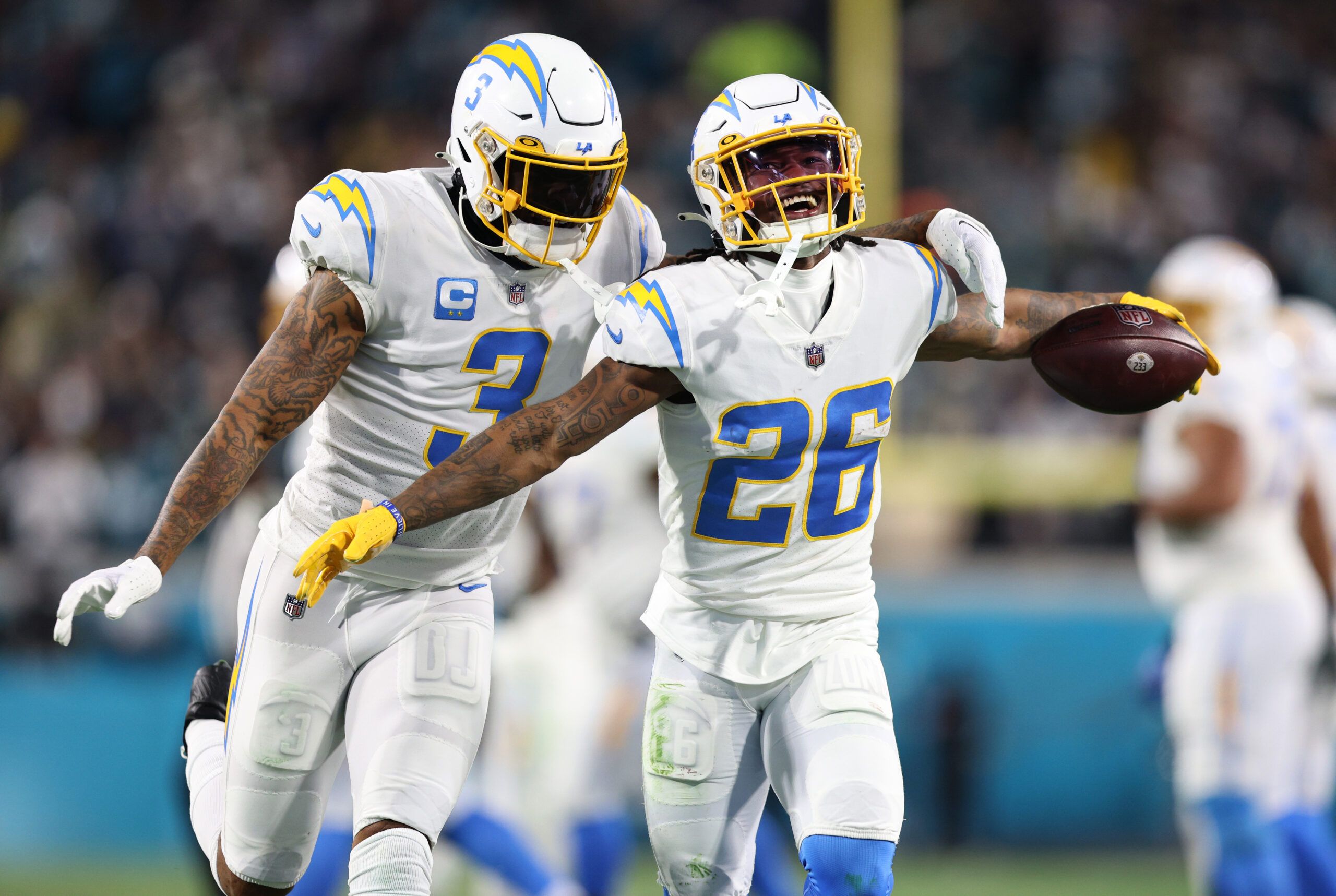 Los Angeles Rams Linked To Top 2025 CB Free Agent 5 NFL: AFC Wild Card Round-Los Angeles Chargers at Jacksonville Jaguars
