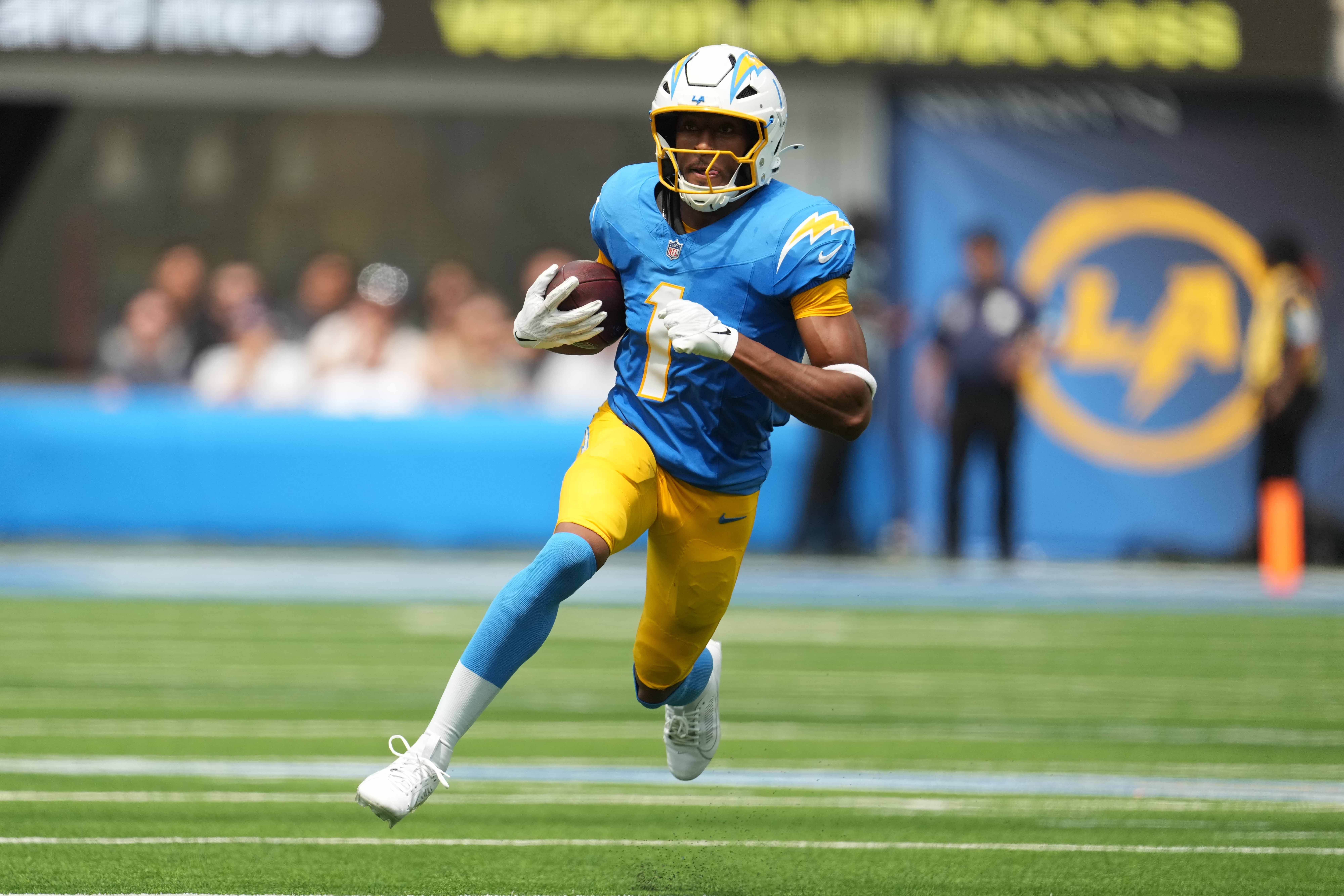 NFL: Las Vegas Raiders at Los Angeles Chargers | WR Quentin Johnston