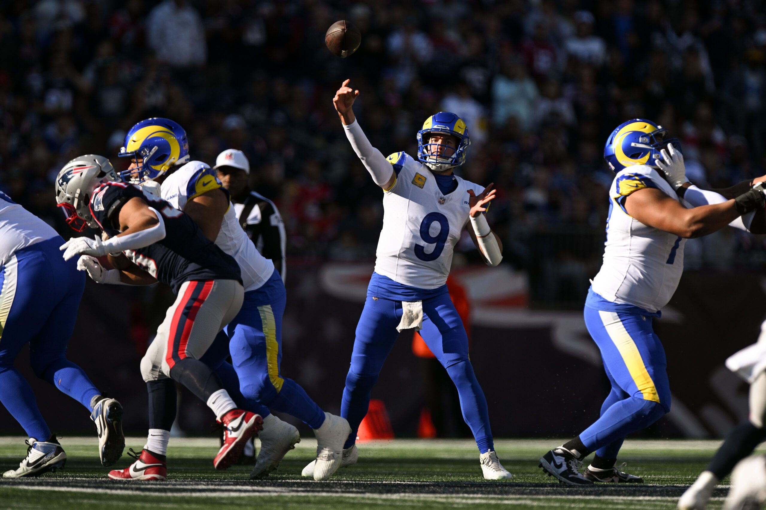 NFL: Los Angeles Rams at New England Patriots
