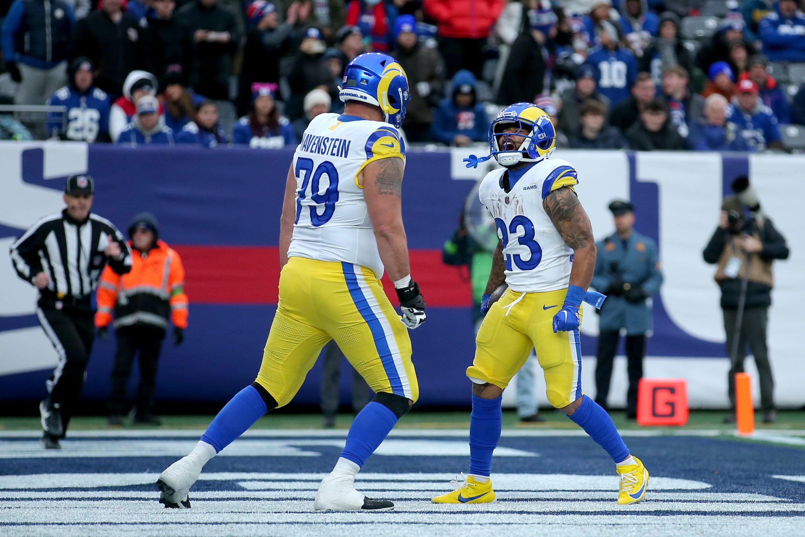 NFL: Los Angeles Rams at New York Giants