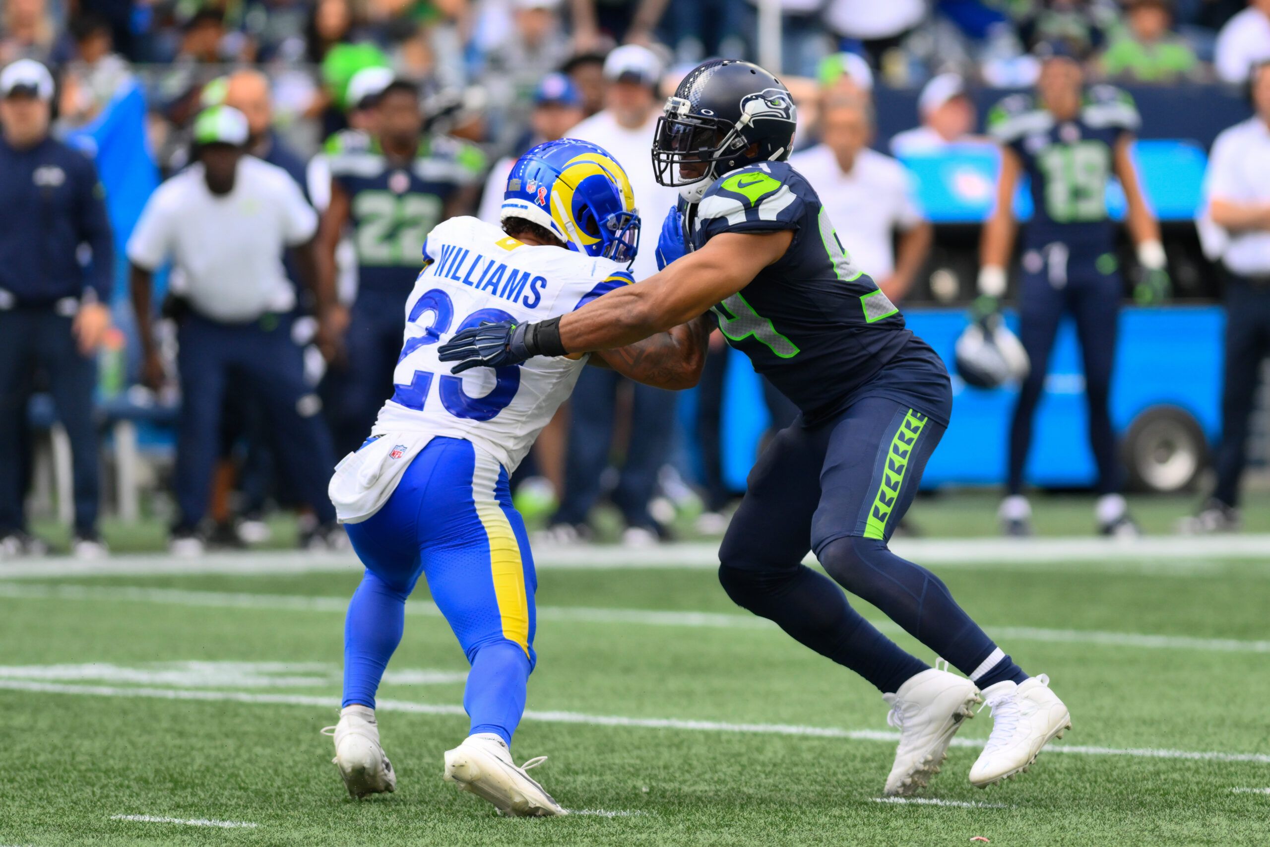 NFL: Los Angeles Rams at Seattle Seahawks