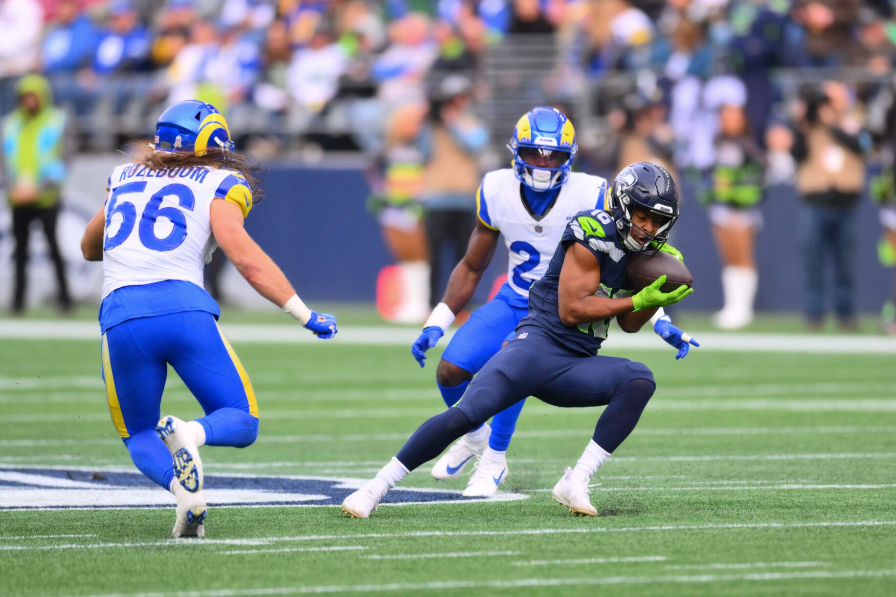 Puka Nacua Ejected Vs. Seahawks 2 NFL: Los Angeles Rams at Seattle Seahawks Puka Nacua