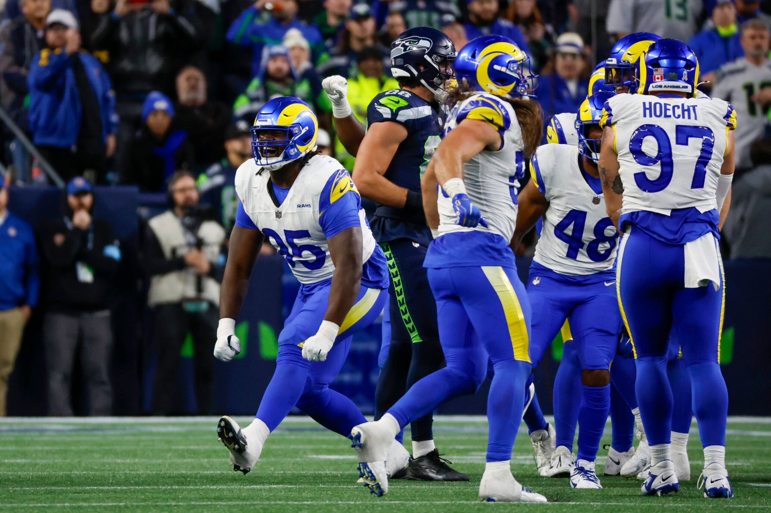 Puka Nacua Names The Rams 4 Toughest Defenders 5 NFL: Los Angeles Rams at Seattle Seahawks
