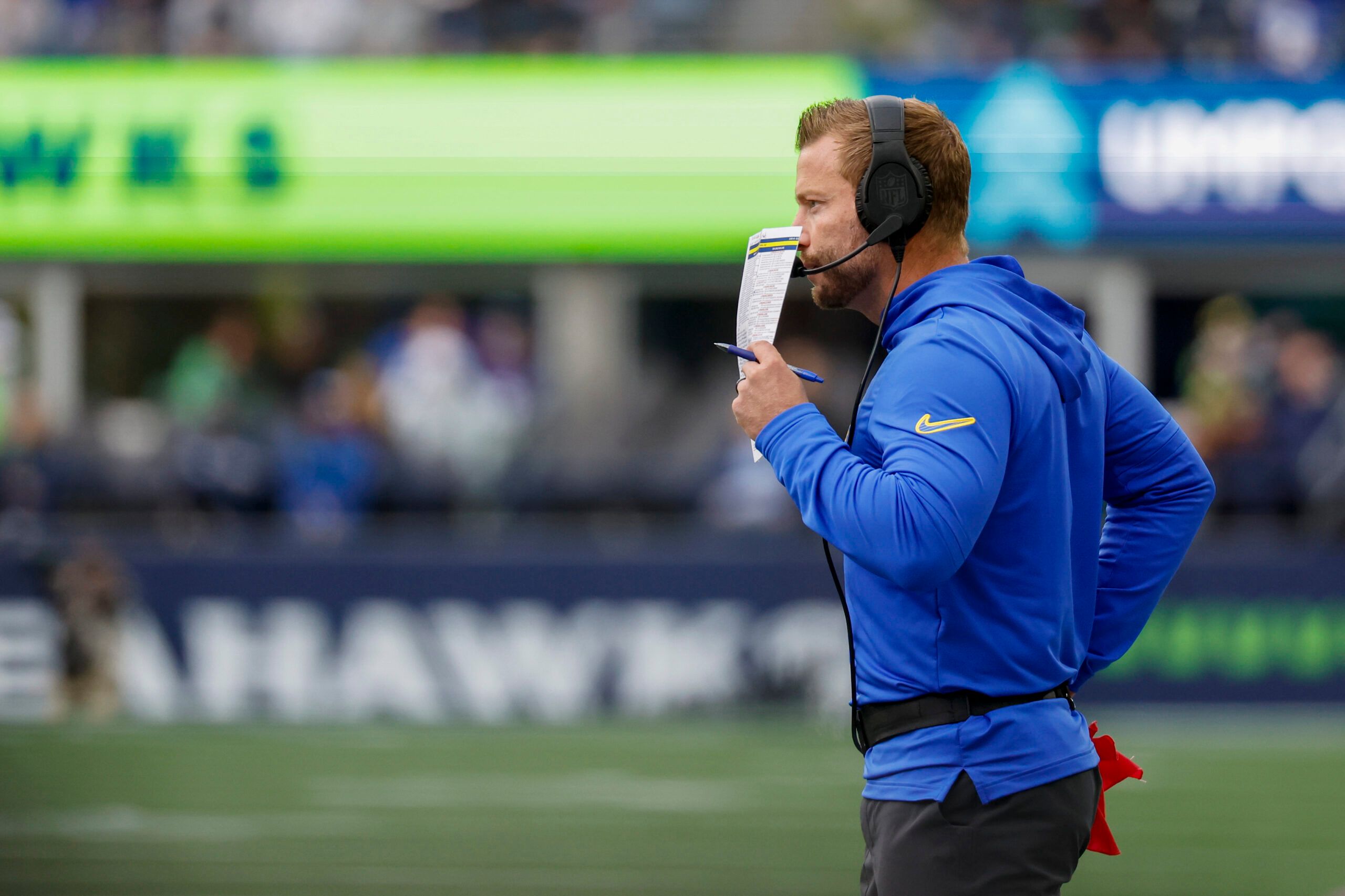 Sean McVay Reveals Frustration With Rams Reaching New Level 5 NFL: Los Angeles Rams at Seattle Seahawks Sean McVay