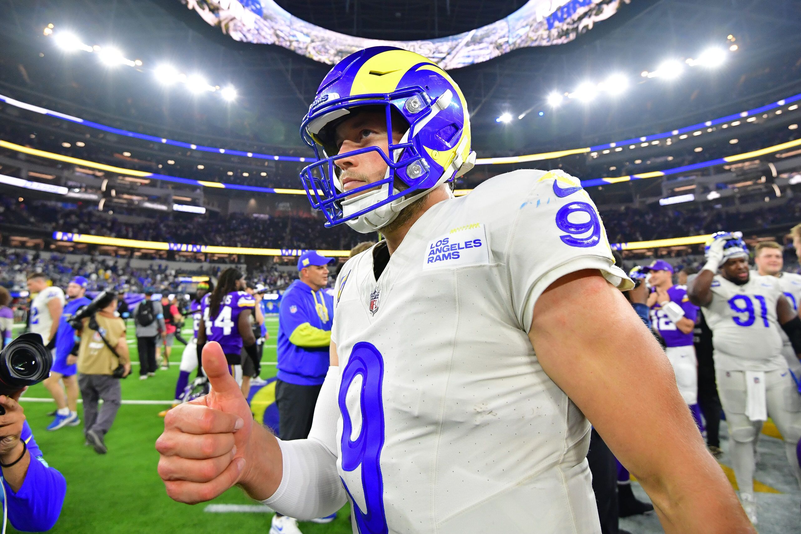 NFL: Minnesota Vikings at Los Angeles Rams Matthew Stafford