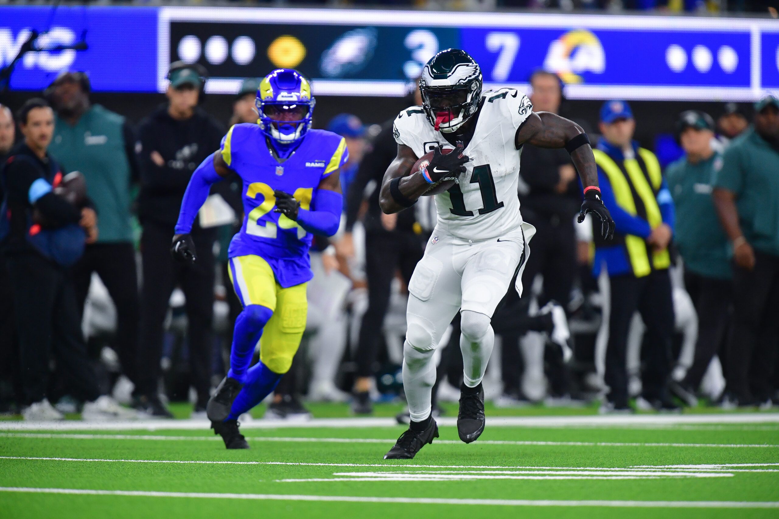 NFL: Philadelphia Eagles at Los Angeles Rams