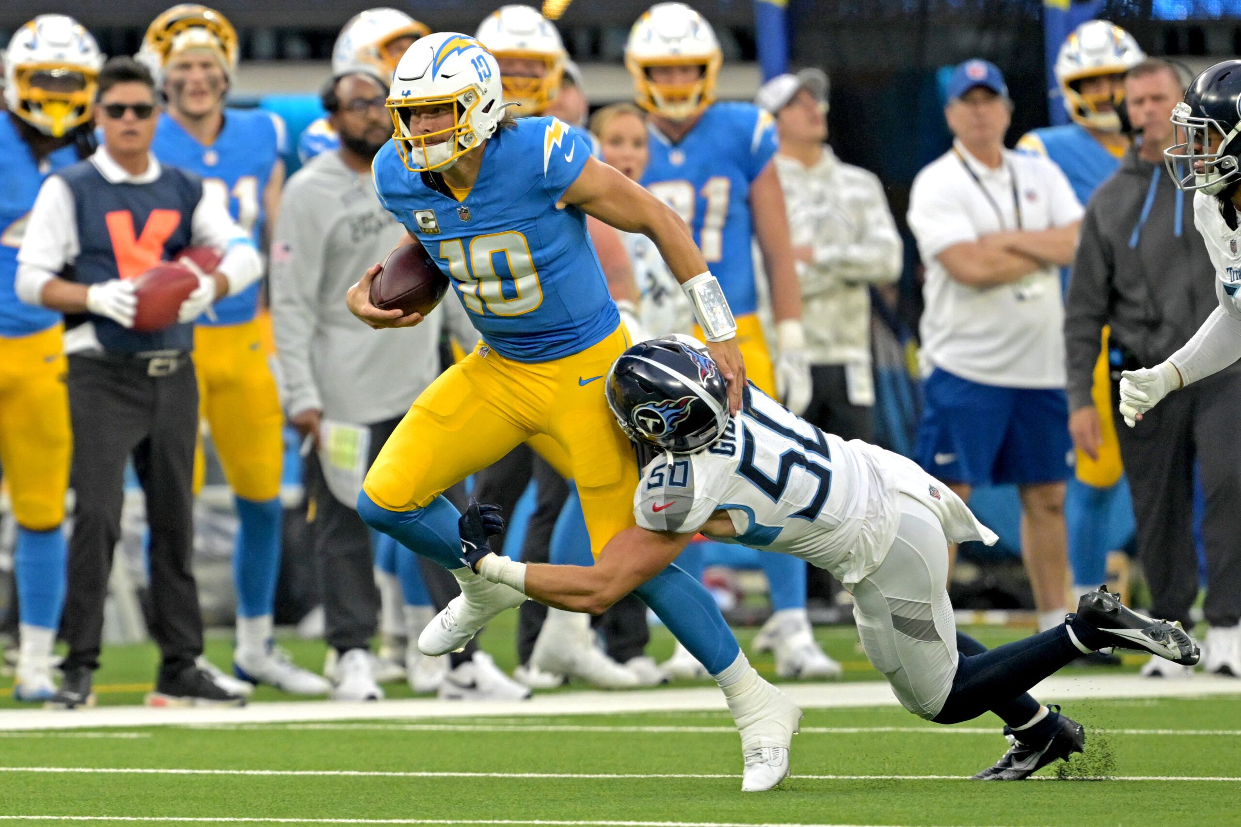 NFL: Tennessee Titans at Los Angeles Chargers