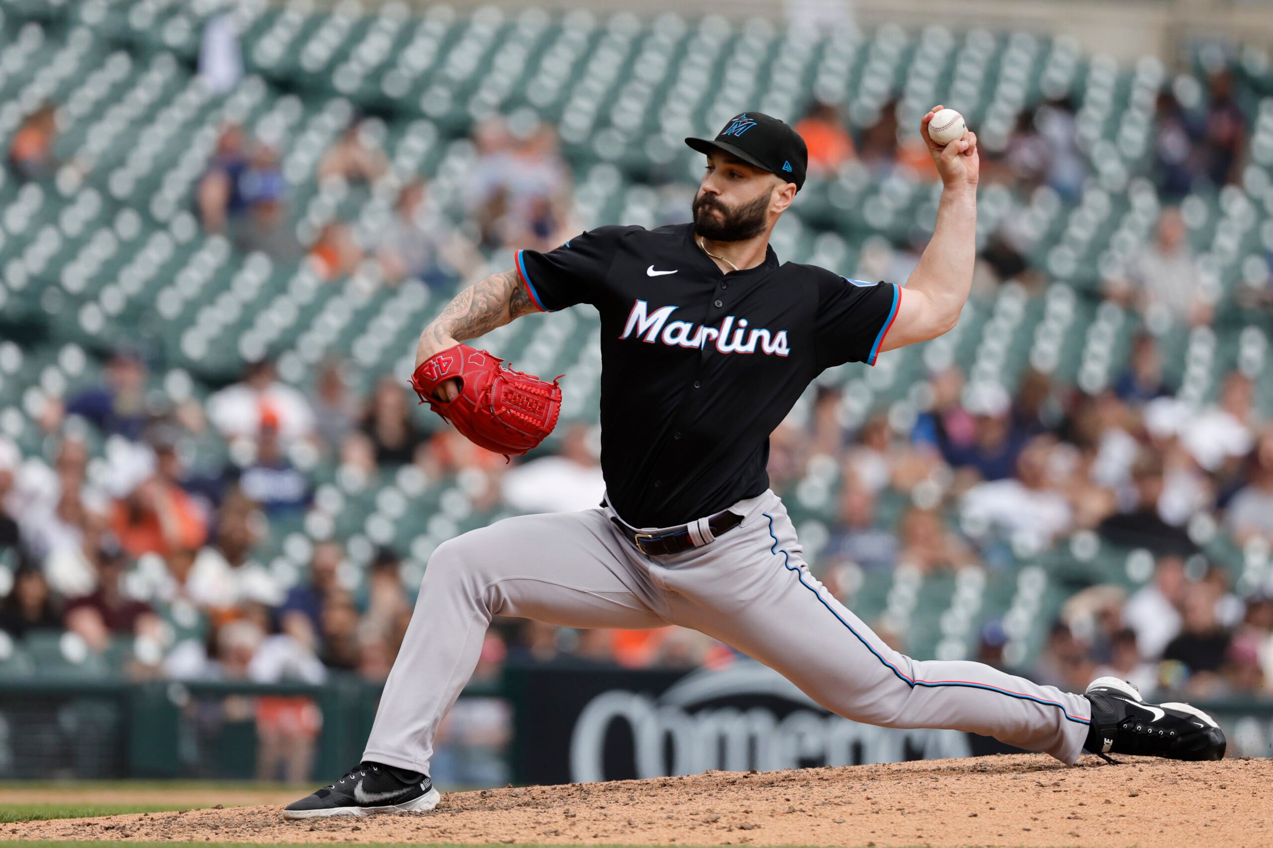 MLB: Miami Marlins at Detroit Tigers