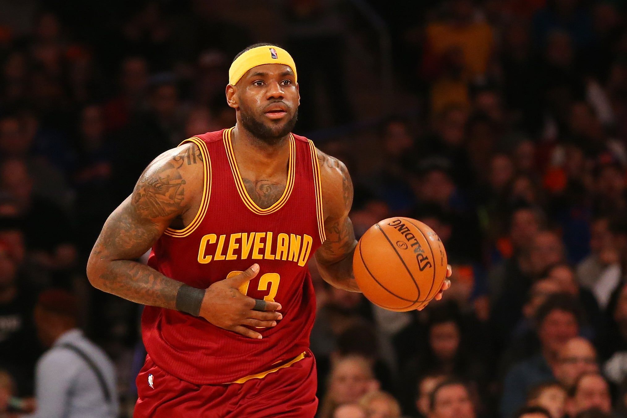 A Look Back At LeBron James' 10 Greatest Games 9 NBA: Cleveland Cavaliers at New York Knicks