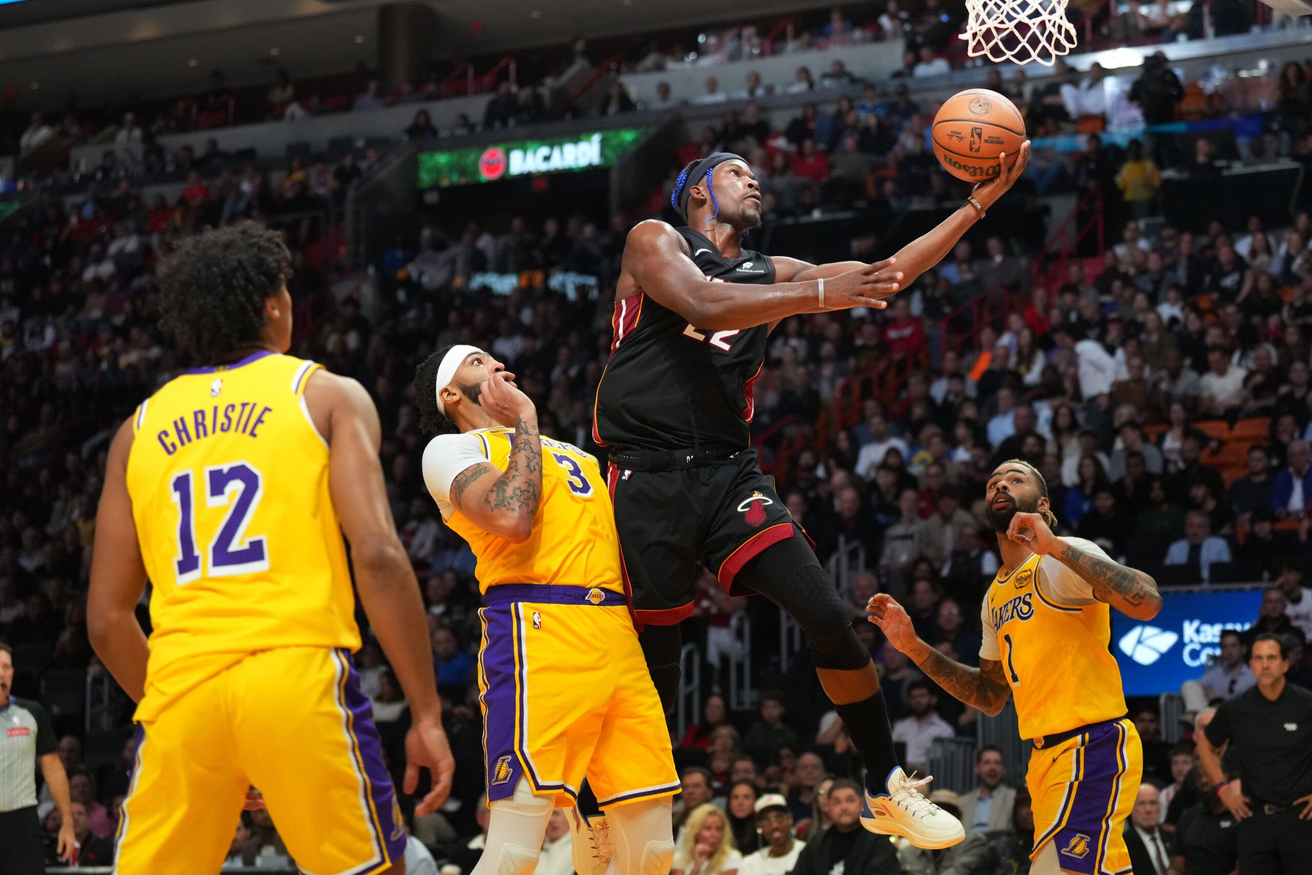 NBA: Los Angeles Lakers at Miami Heat