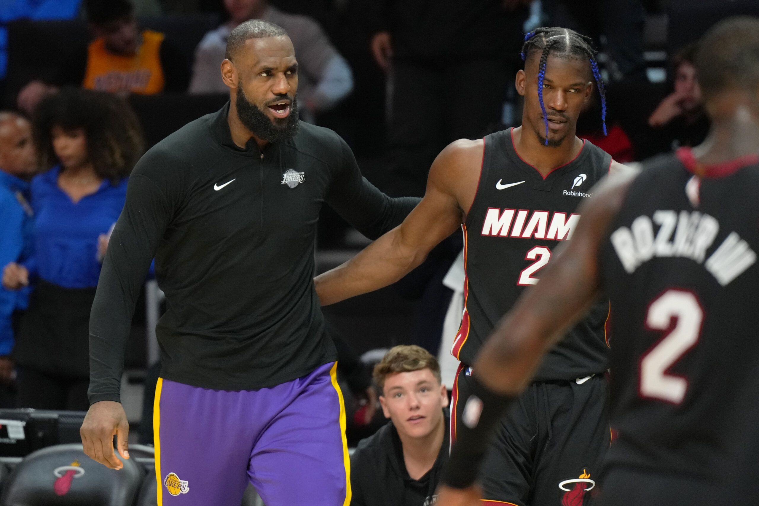 NBA: Los Angeles Lakers at Miami Heat