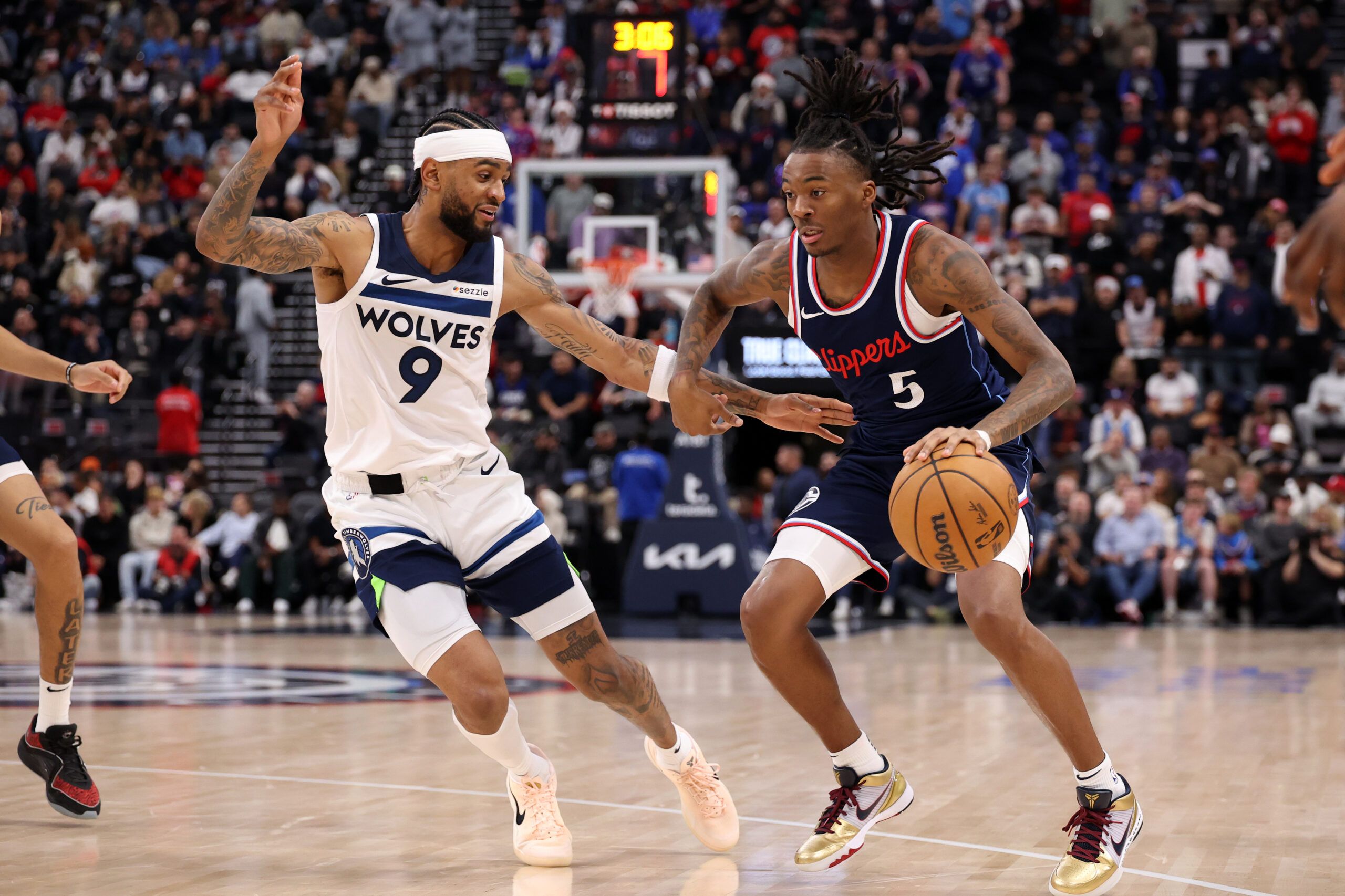 NBA: Minnesota Timberwolves at Los Angeles Clippers