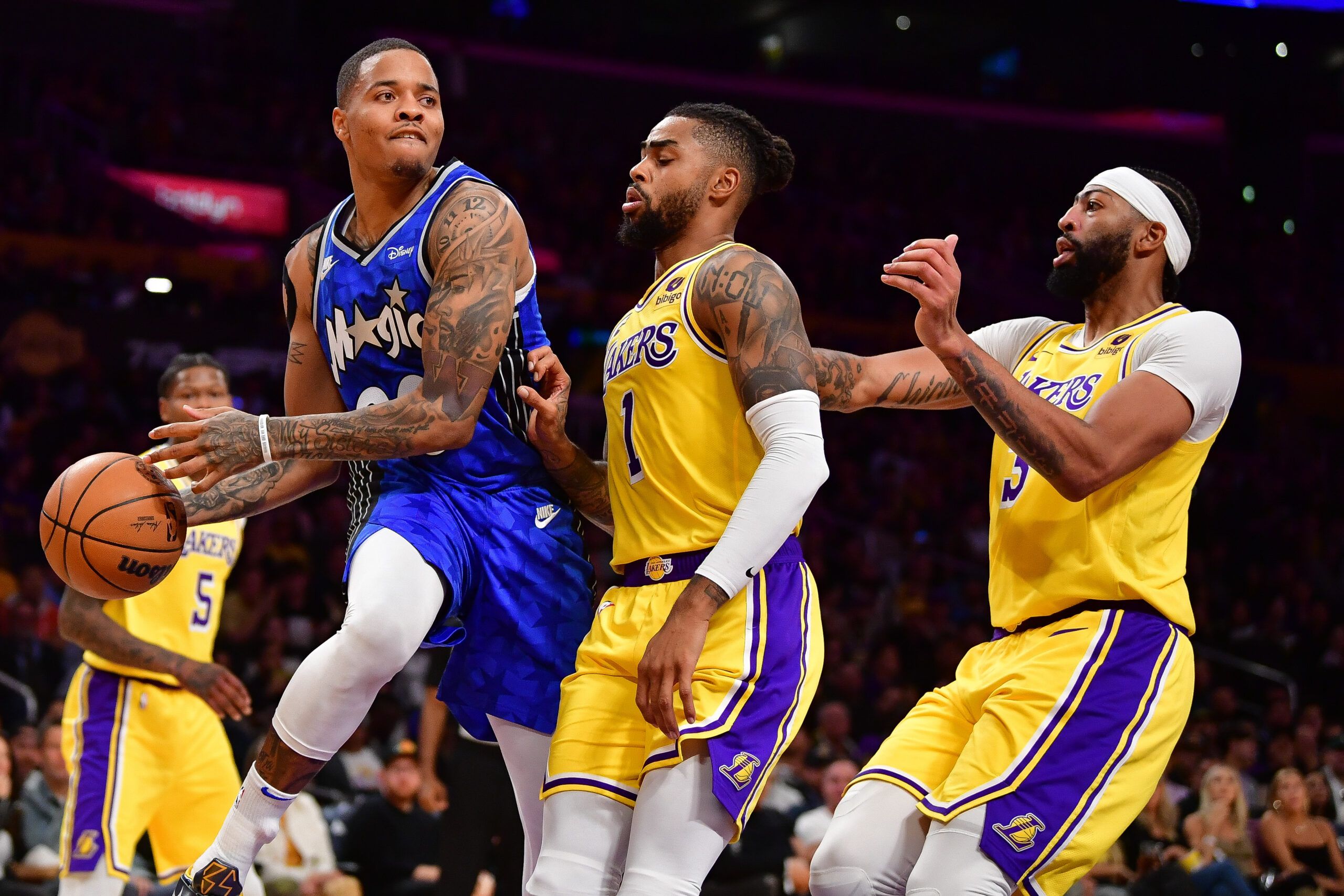NBA: Orlando Magic at Los Angeles Lakers