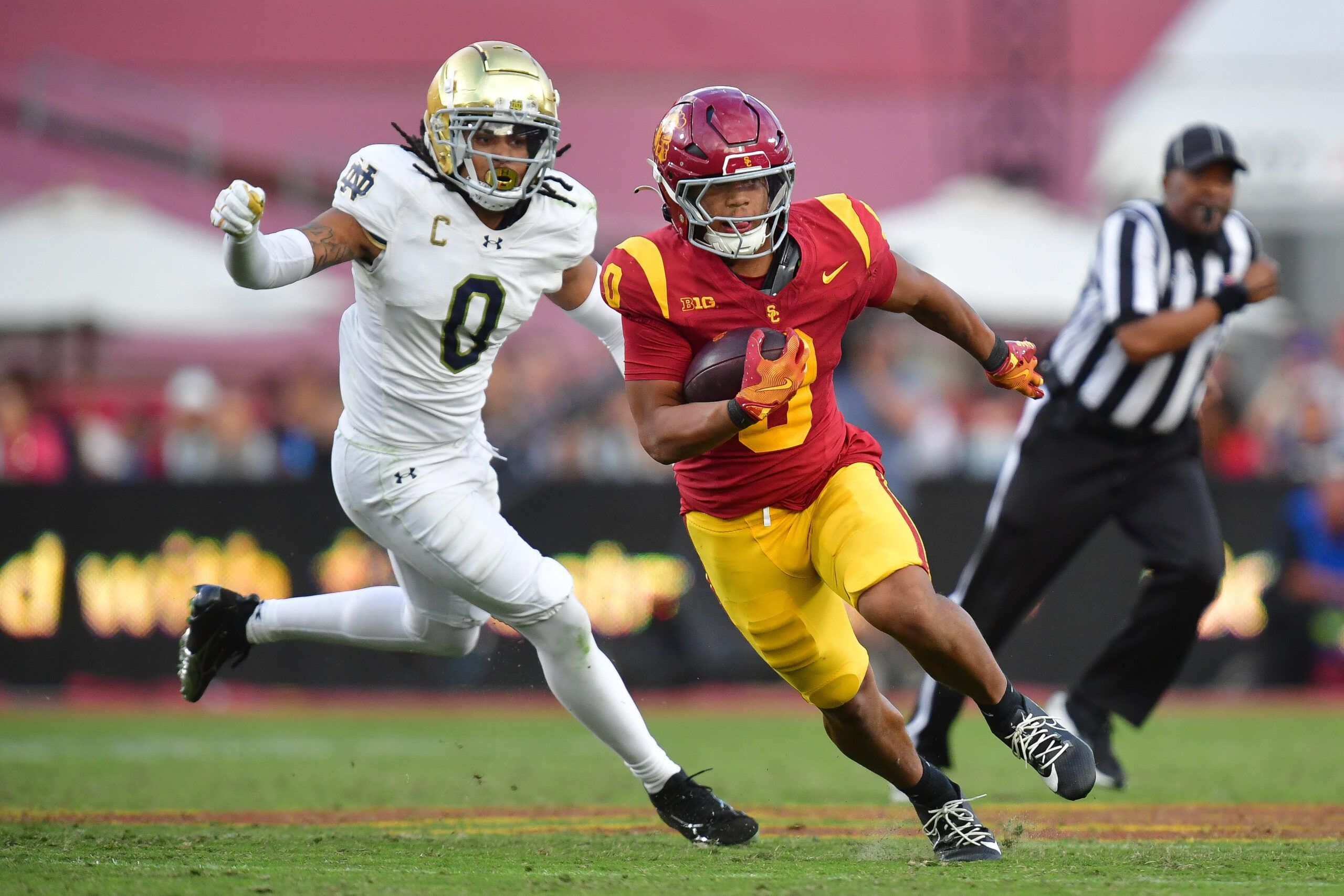NCAA Football: Notre Dame at Southern California