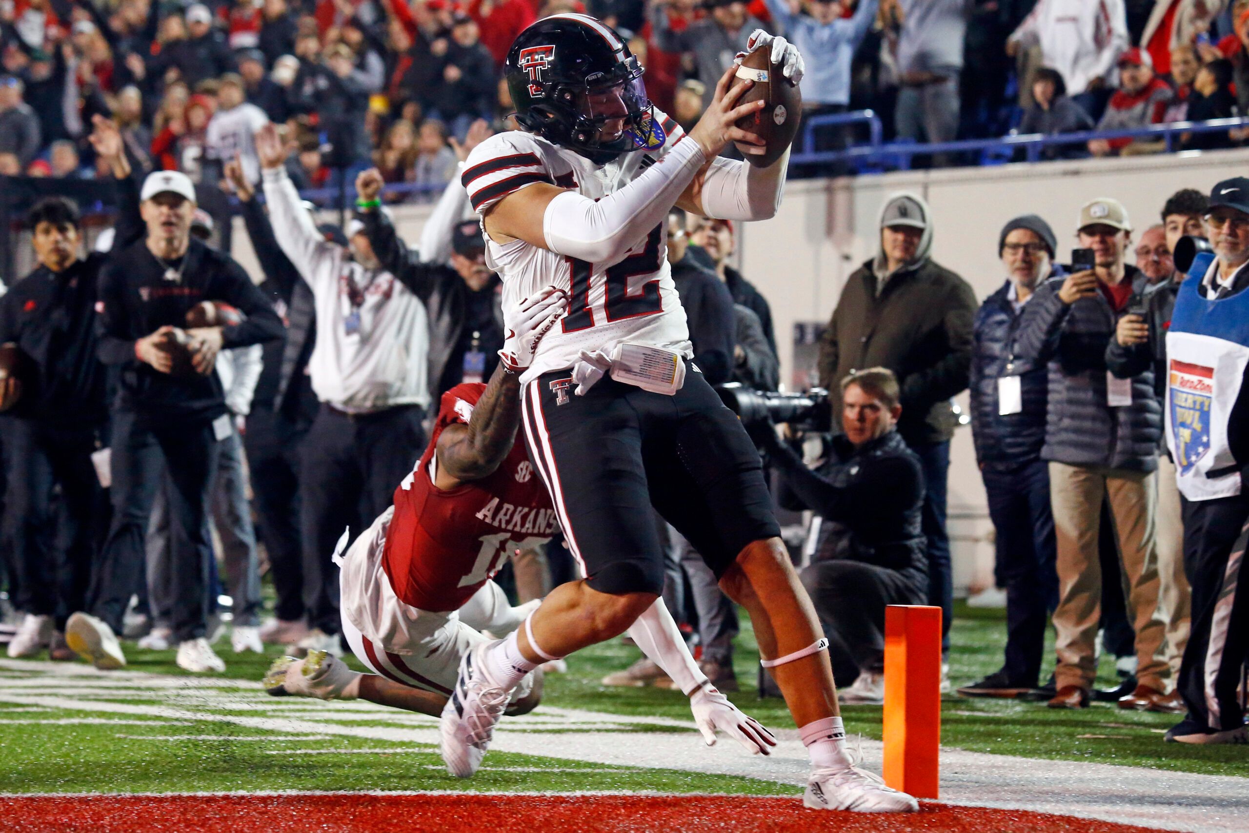 NCAA Football: Liberty Bowl-Texas Tech at Arkansas