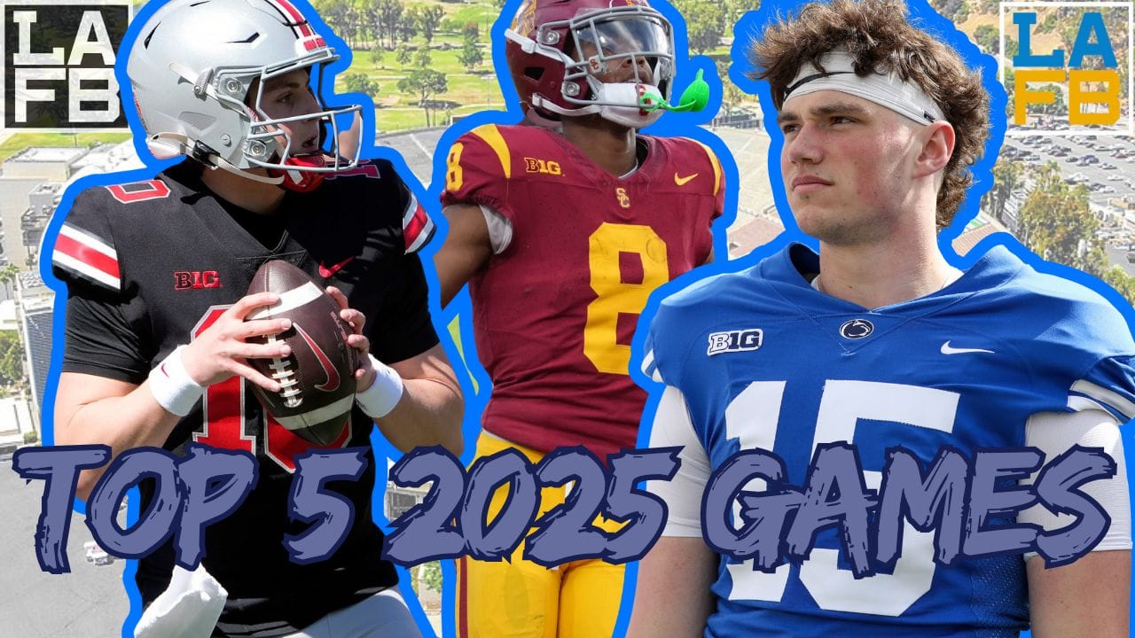 Ucla Football Roster Depth Chart Top 5 Games On UCLA Bruins 2025 Schedule - LAFB Network