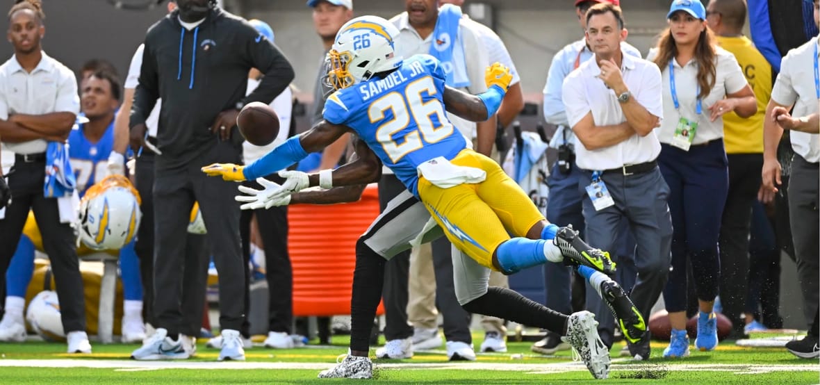 Los Angeles Chargers Cornerback Asante Samuel Photo Credit: John McGillen | NFL