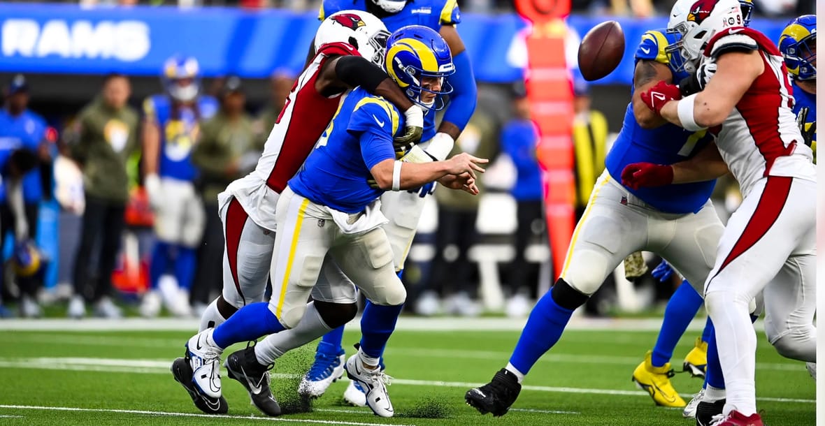 Los Angeles Rams Quarterback John Wolford Photo Credit: Caitlyn Epes | Arizona Cardinals