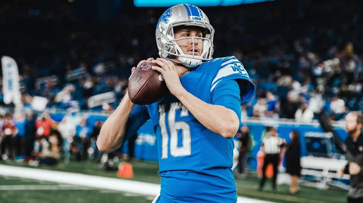 Jared Goff could be you fantasy answer off Waiver Wires Photo Credit: Jeff Nguyen | Detroit Lions
