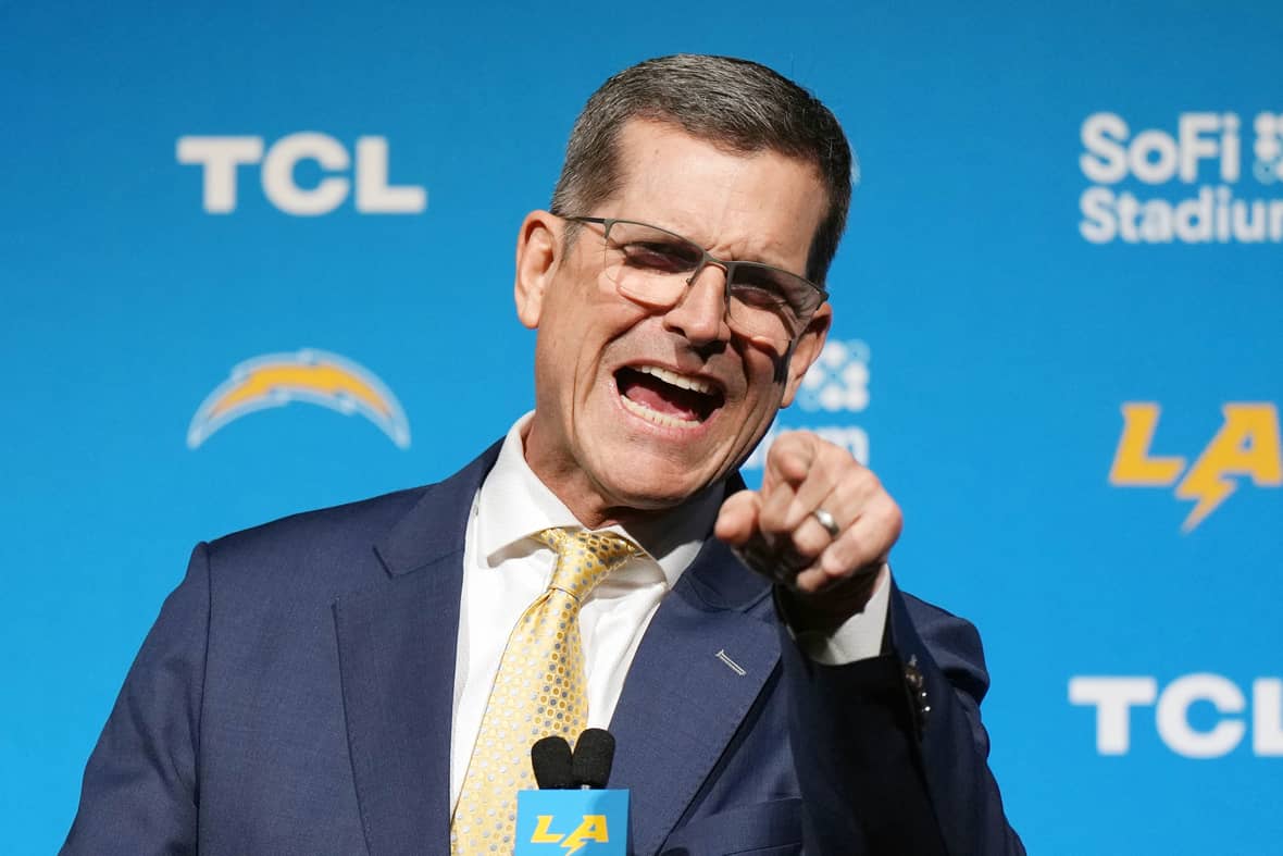 Everything You Need To Know About Jim Harbaugh's Los Angeles Chargers