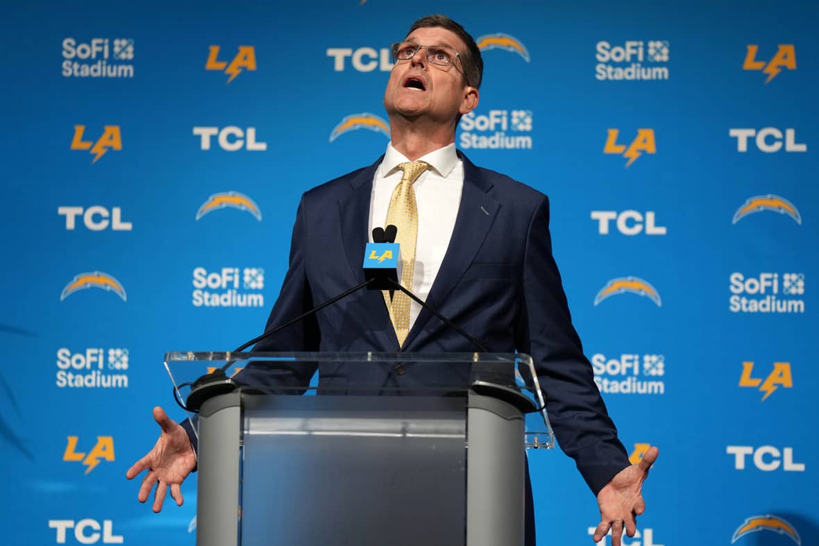 Jim Harbaugh Reportedly At Risk Of Losing Key Member Of Los Angeles