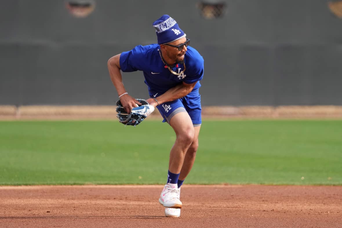 Mookie Betts Embraces Shortstop Role in Dodgers' Title Defense