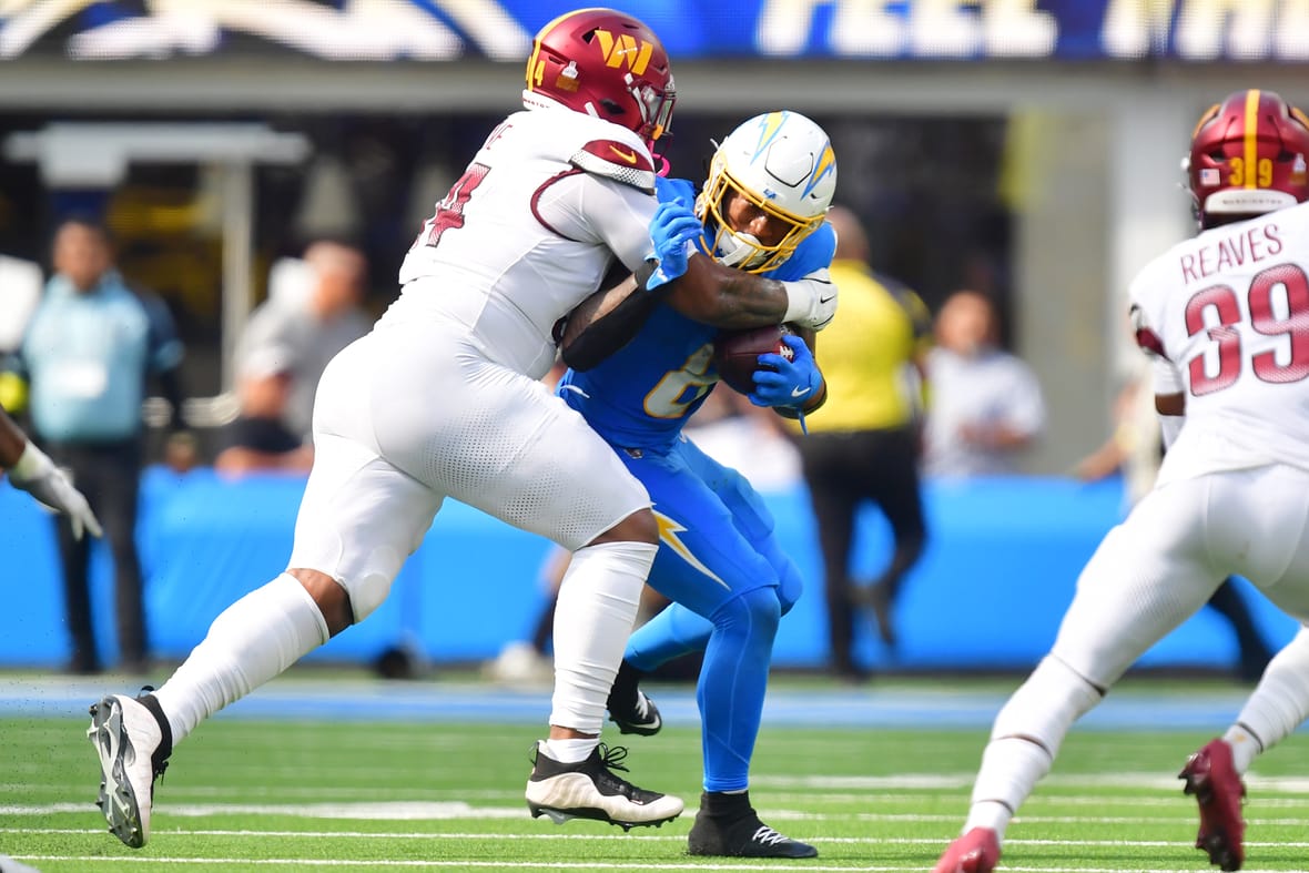 The Best RB1 Option For The Los Angeles Chargers With Omarion Hampton