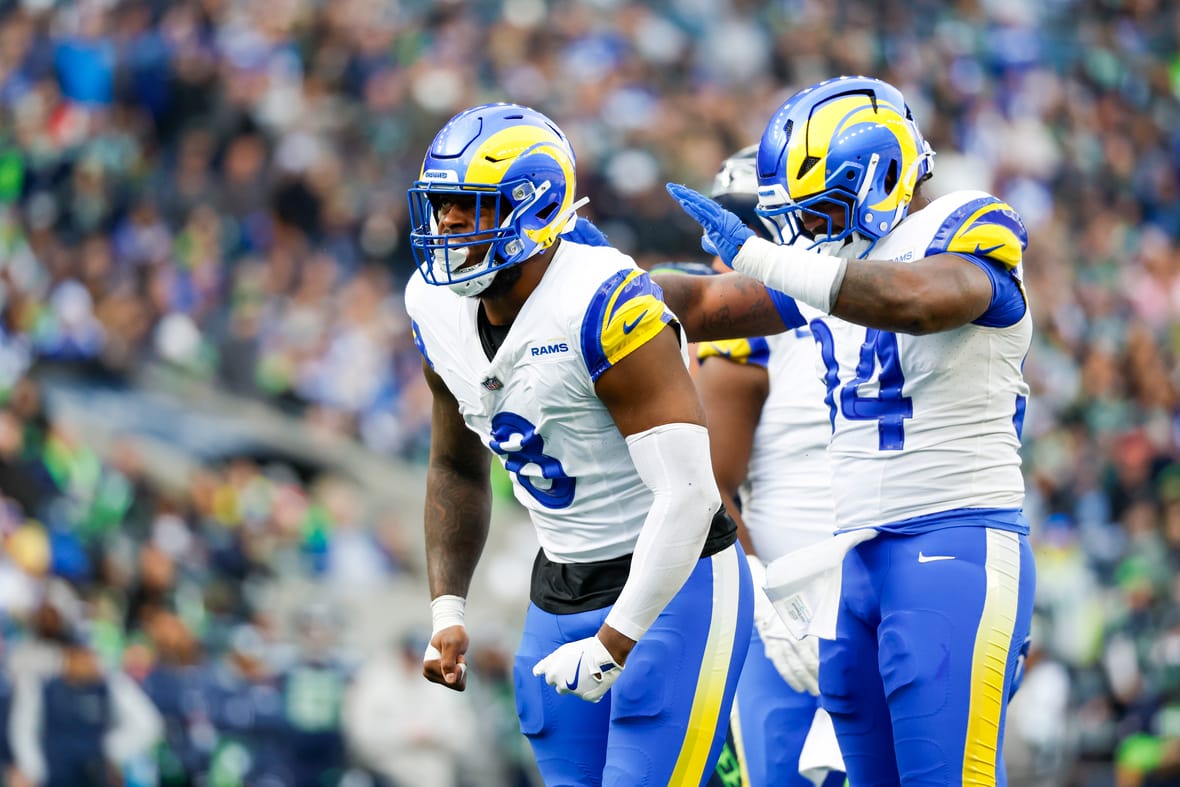 Jared Verse Isn’t Hiding His Hate As RamsSeahawks Rivalry Reaches