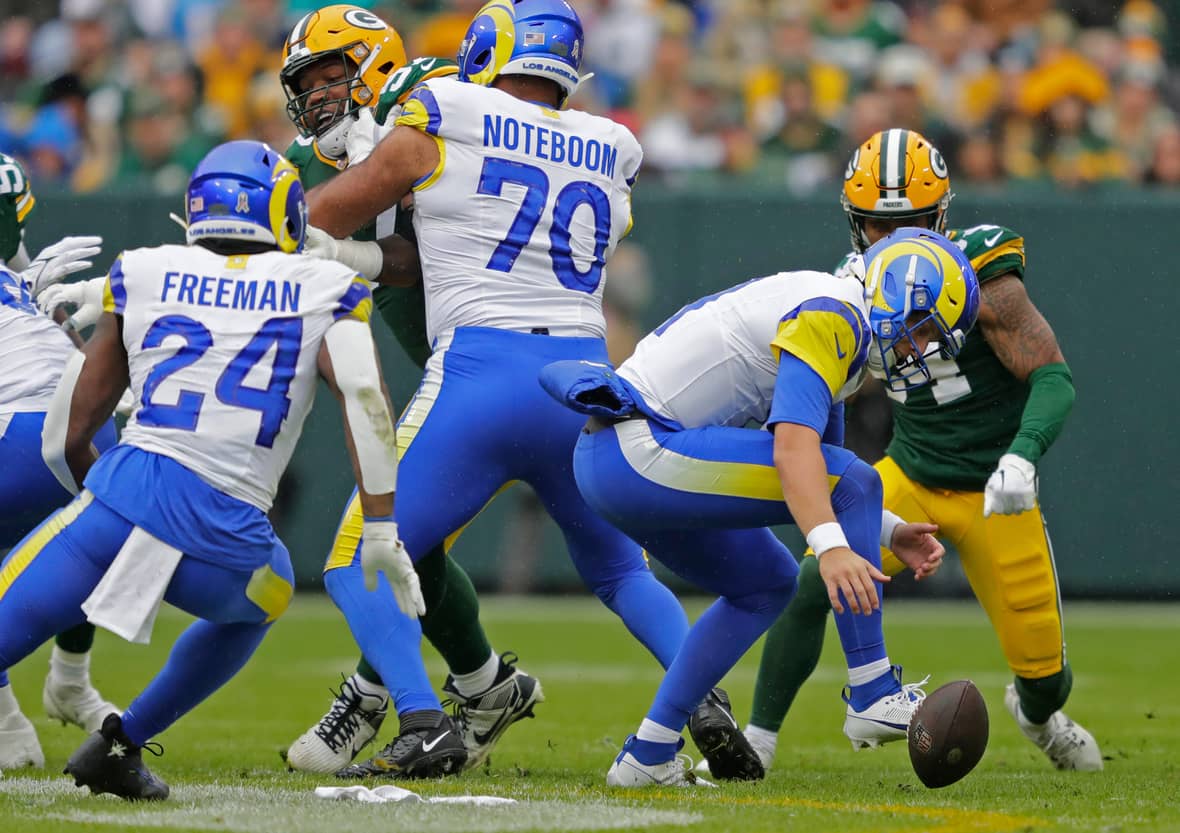 Fotbool Rasm Rams Vs Packers: Is The Rams Season Now Over Sitting At 3-6? - LAFB Network