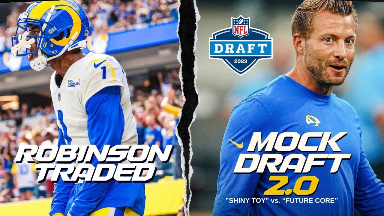 Allen Robinson TRADED, Ramsey's deleted tweet and Mock Draft 2.0 Shiny Toy vs. Future Core - Rams Brothers Podcast on LAFB Network