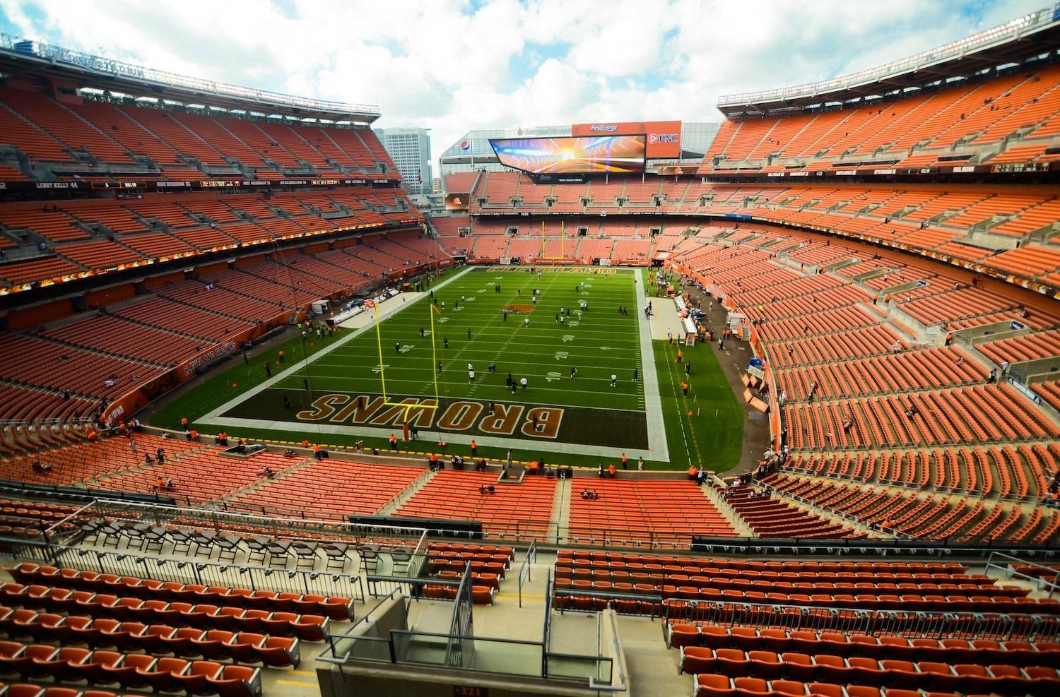 FirstEnergy Stadium, Home Of The Cleveland Browns. Photo Credit: Erik Drost | Under Creative Commons License